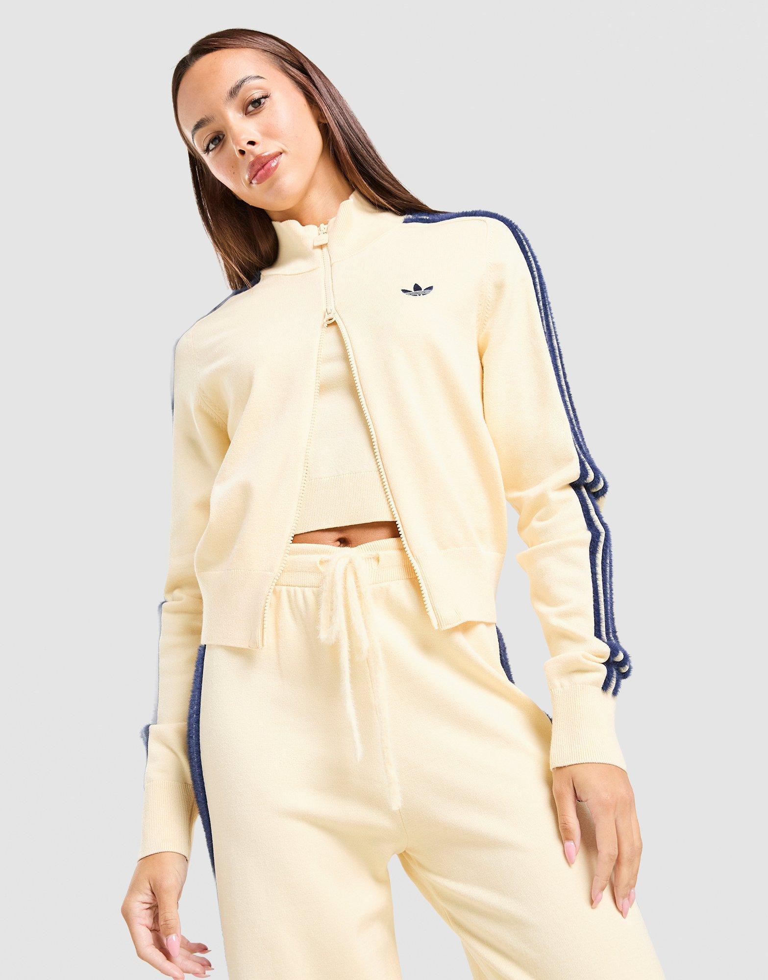 adidas Originals Fluffy 3-Streifen Knit Trainingsoberteil