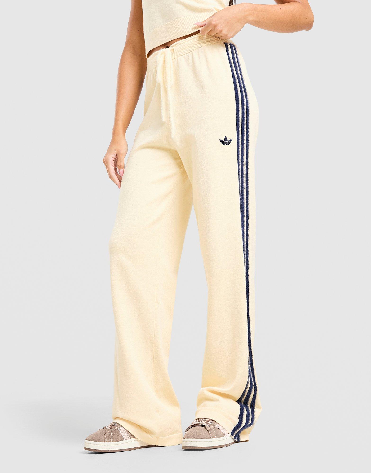 adidas Originals Fluffy 3-Stripes Knit Joggers