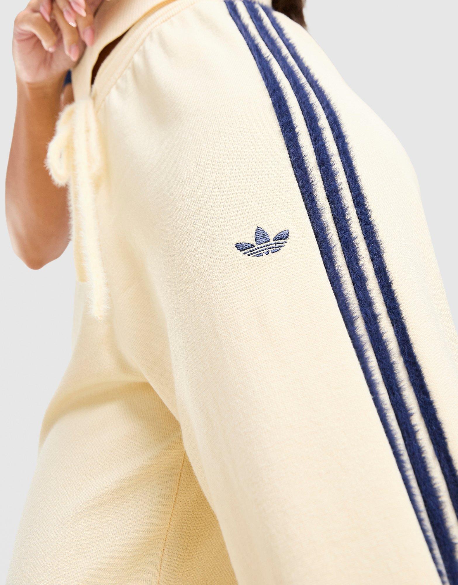 adidas Originals Fluffy 3-Stripes Knit Joggers
