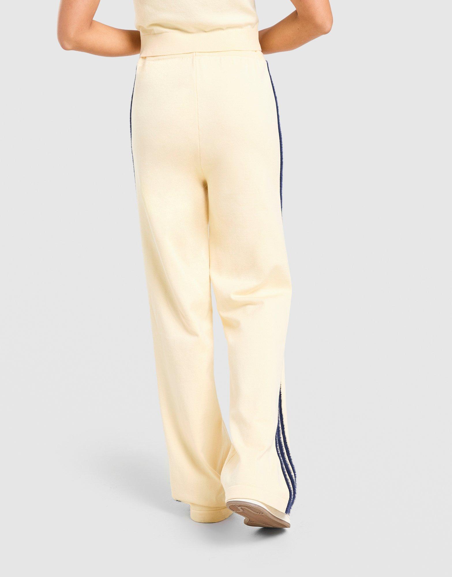 adidas Originals Fluffy 3-Stripes Knit Joggers