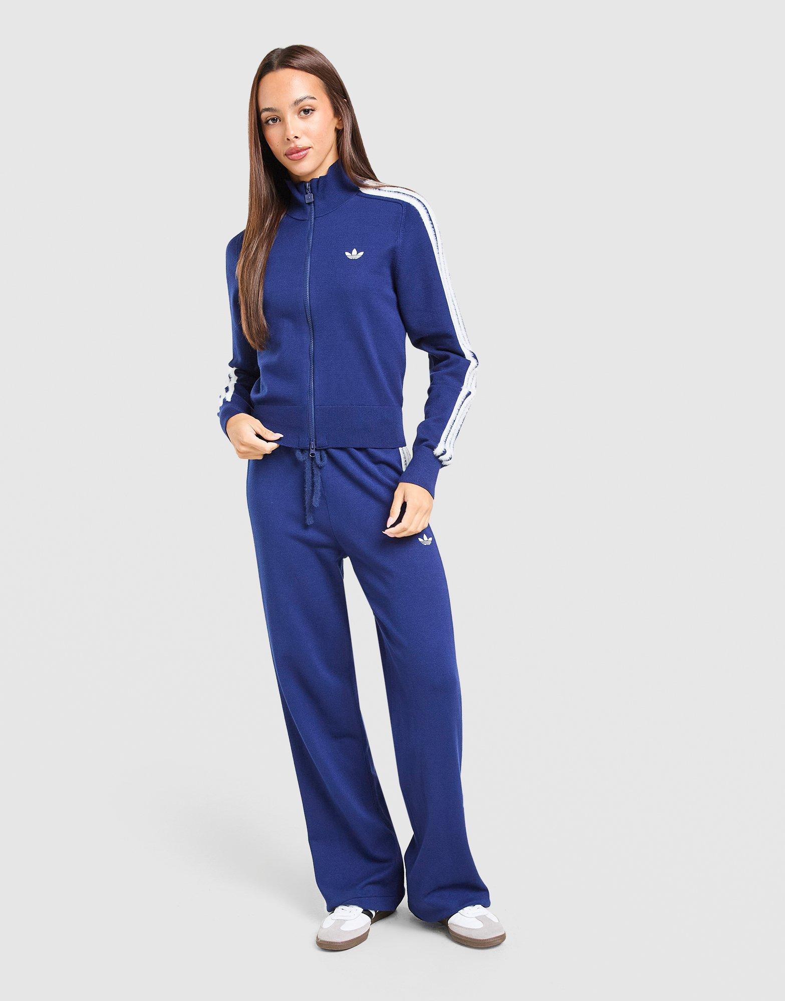 adidas Fluffy 3-Stripes Knit Track Top