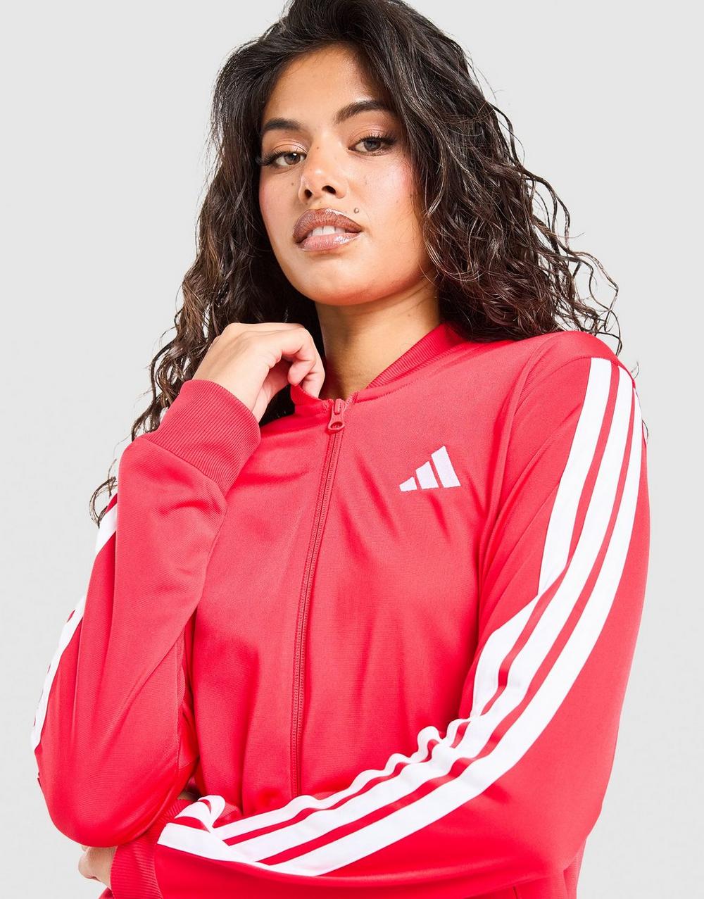 adidas 3-Stripes Training Tracksuit (roșu)