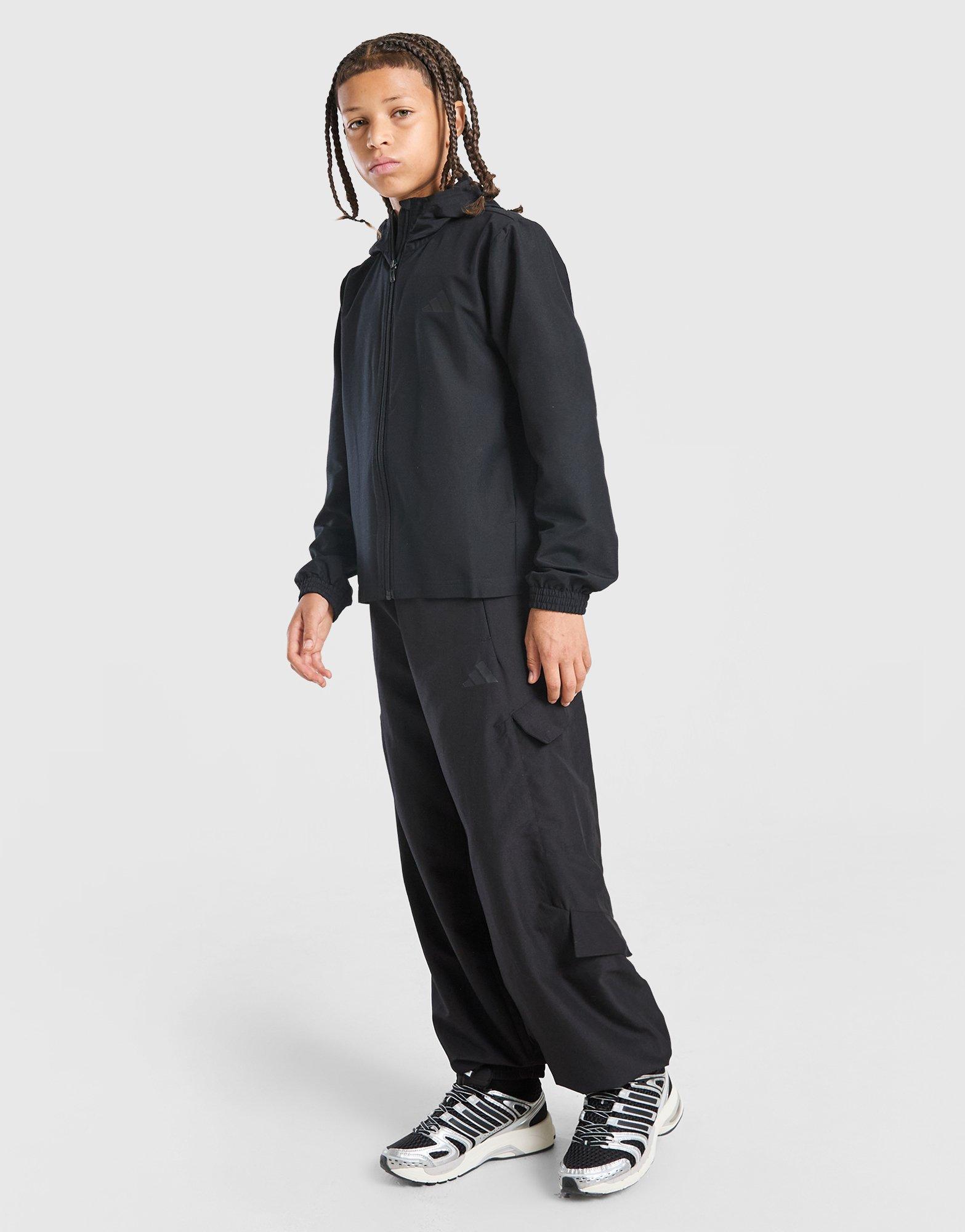 adidas Badge of Sport Woven Tracksuit Junior