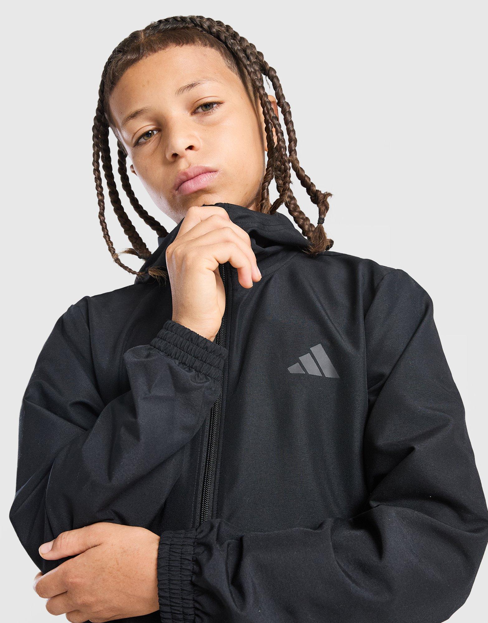 adidas Badge of Sport Woven Tracksuit Junior