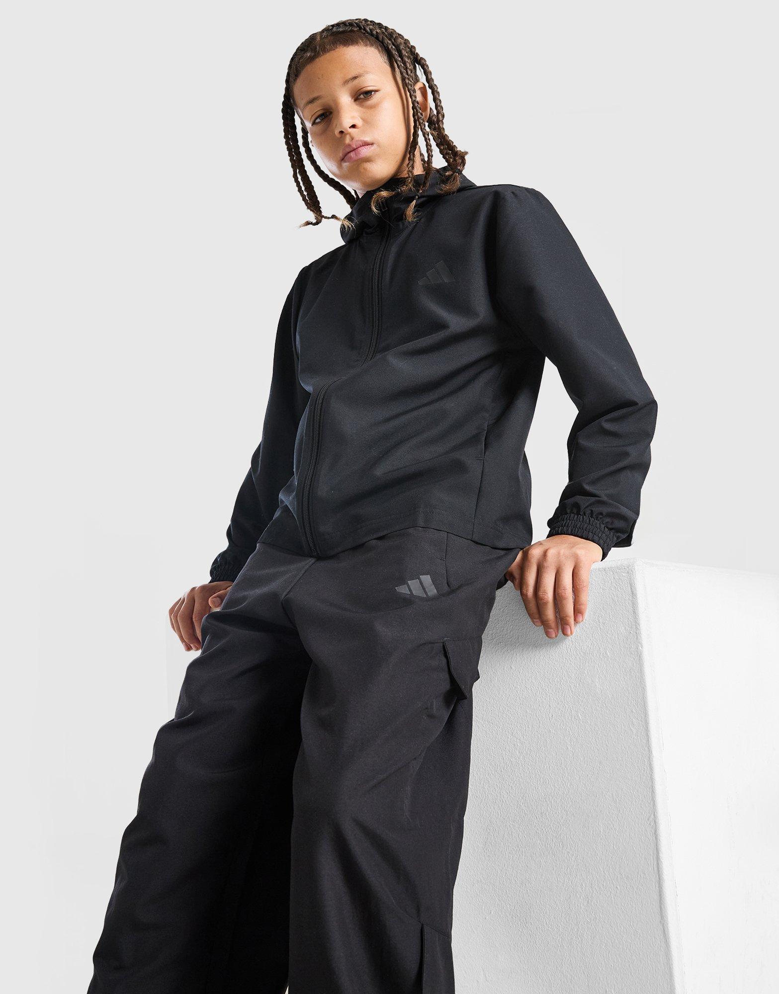adidas Badge of Sport Woven Tracksuit Junior