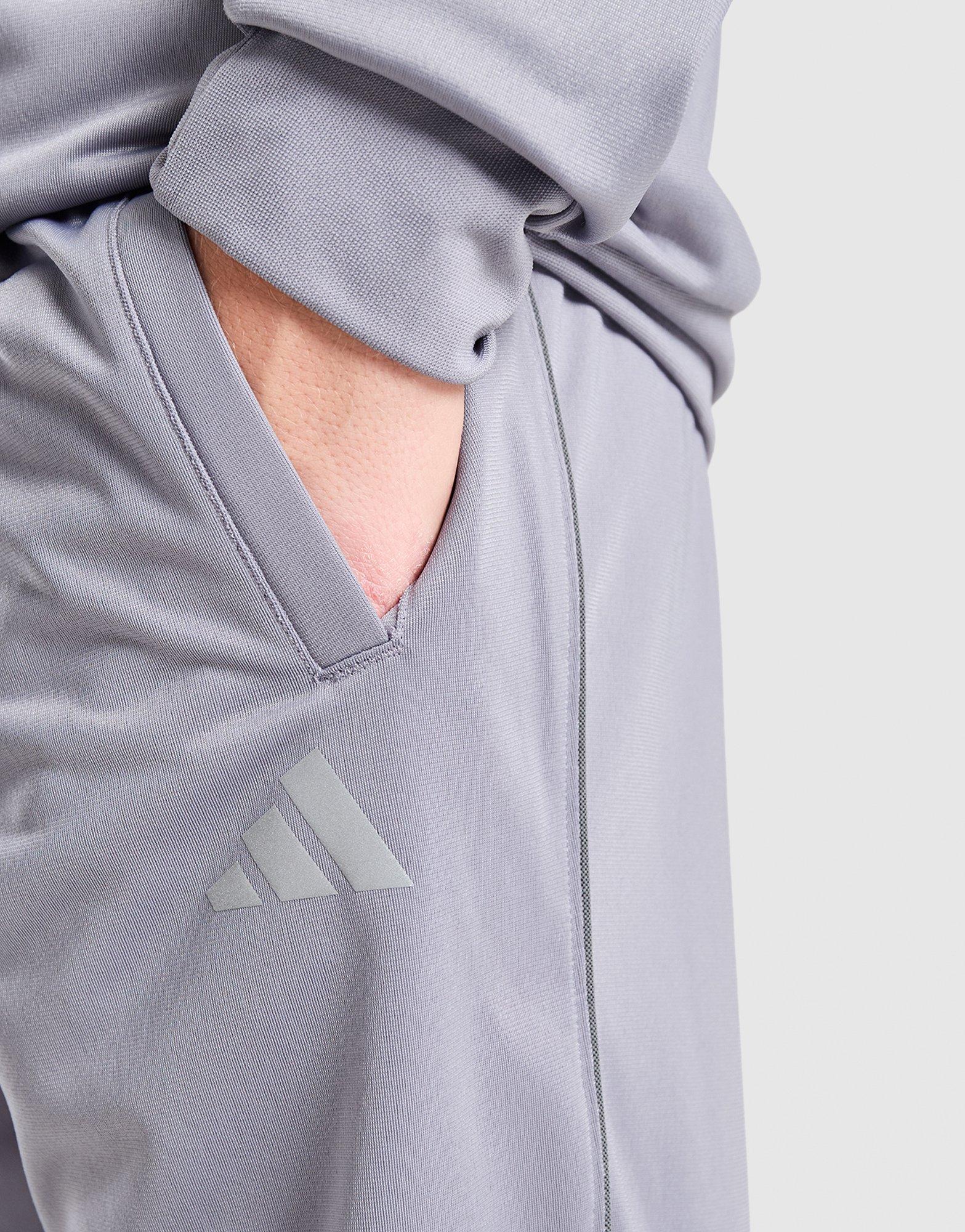 adidas Poly Pipe 1/4 Zip Tracksuit Junior
