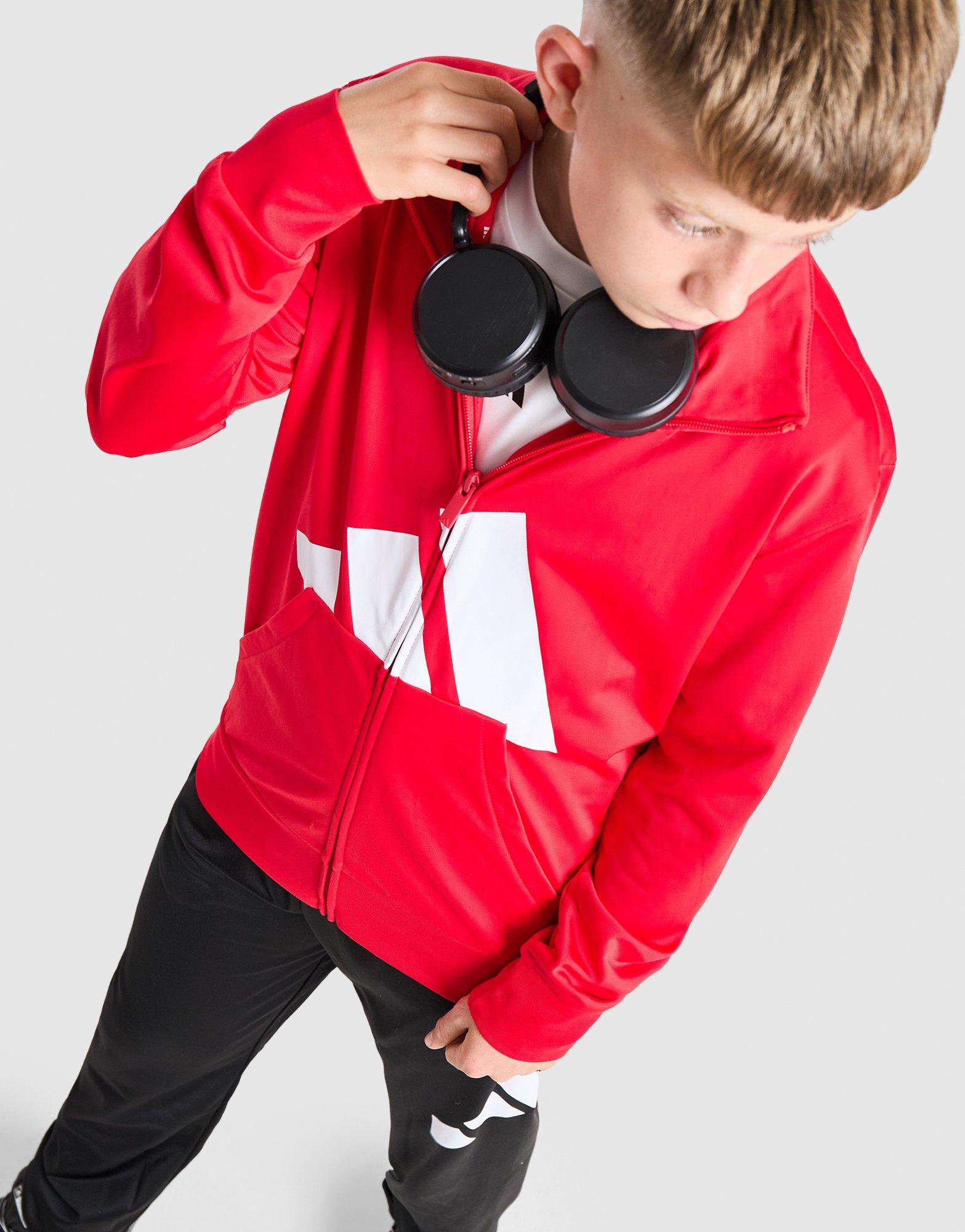 adidas Tricot Large Logo Tracksuit Junior