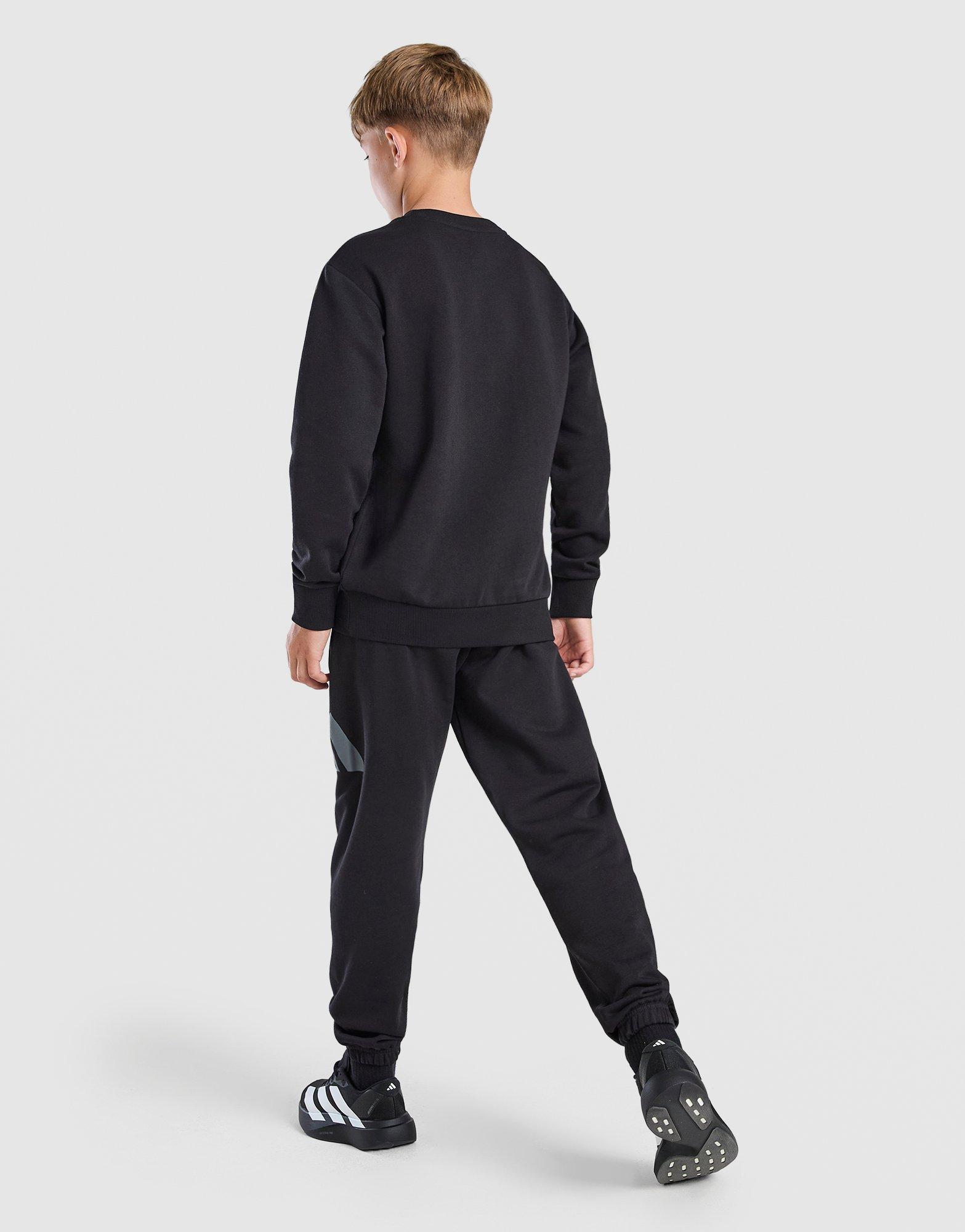 adidas Badge Of Sport Large Logo Tracksuit Junior