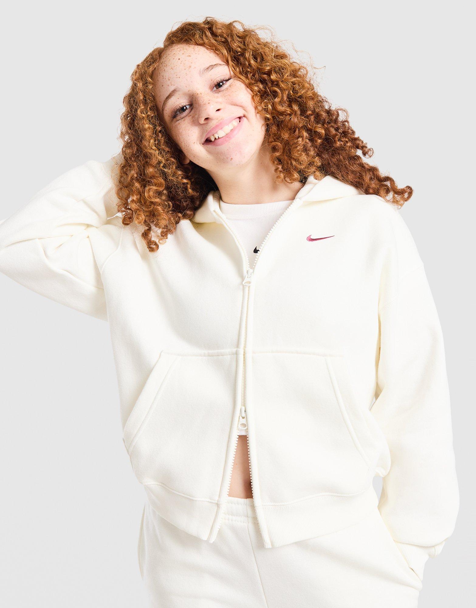 Nike Girls' Studio Fleece Full Zip Hoodie Junior