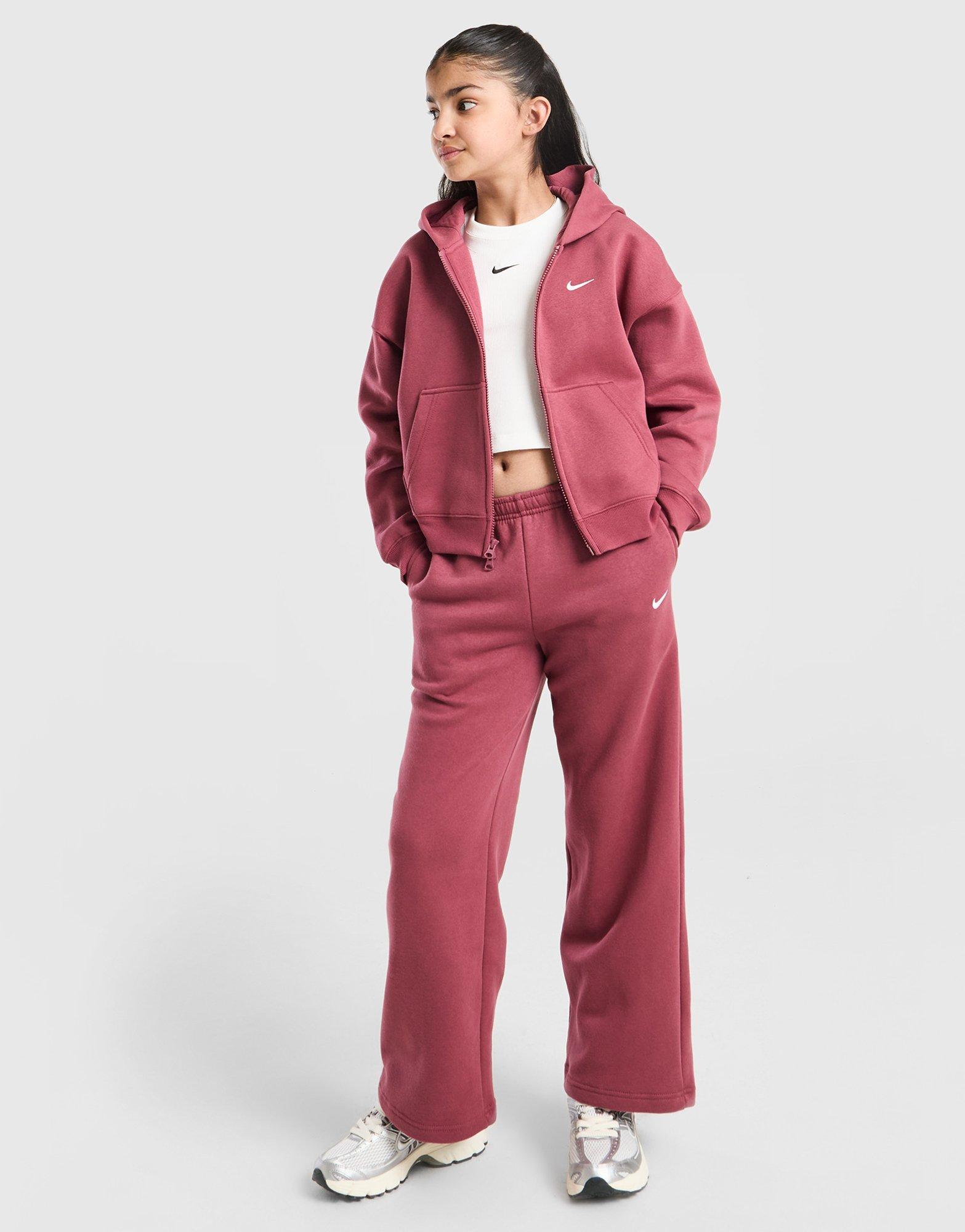 Nike Girls' Studio Fleece Full Zip Hoodie Junior