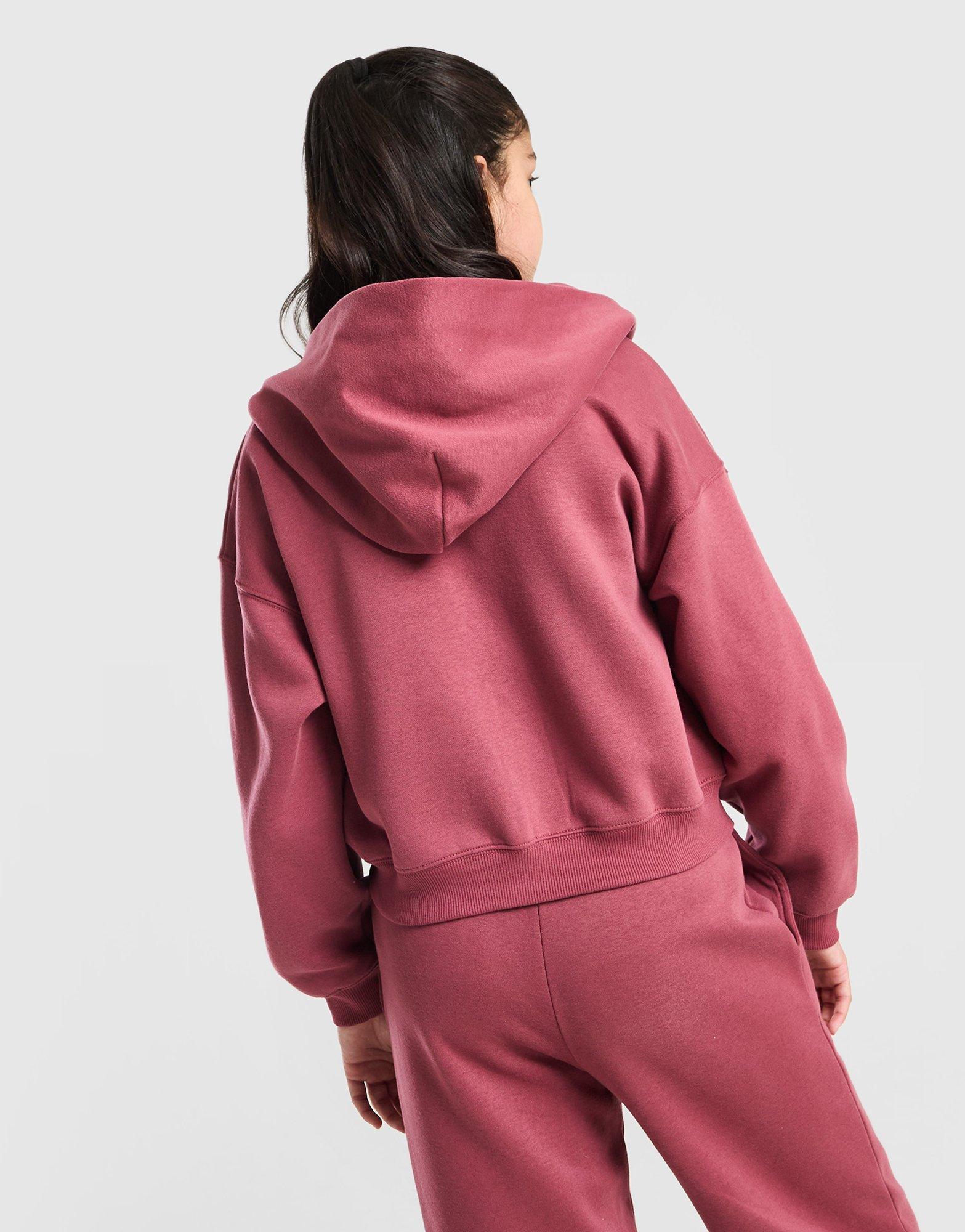 Nike Girls' Studio Fleece Full Zip Hoodie Junior
