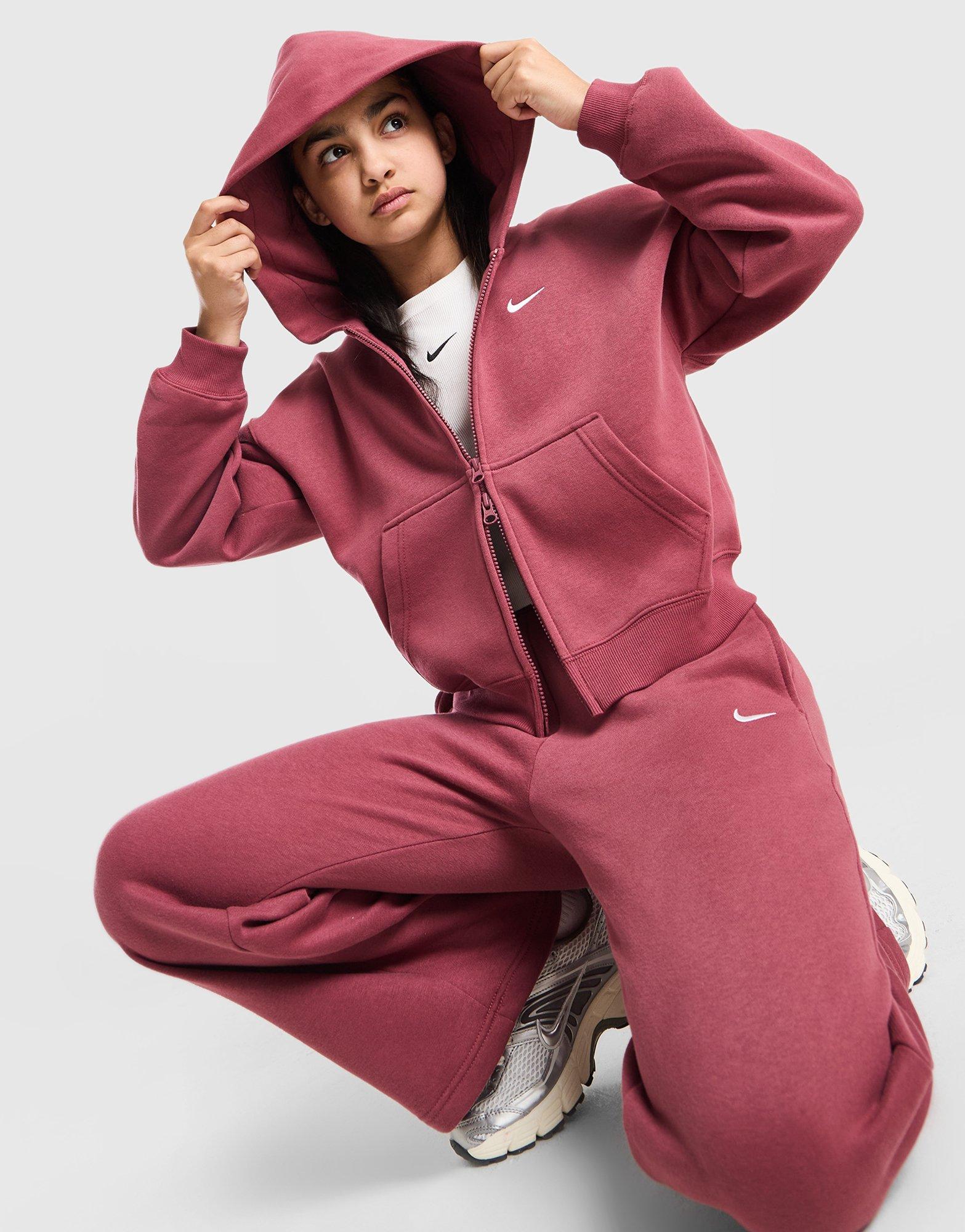 Nike Girls' Studio Fleece Full Zip Hoodie Junior