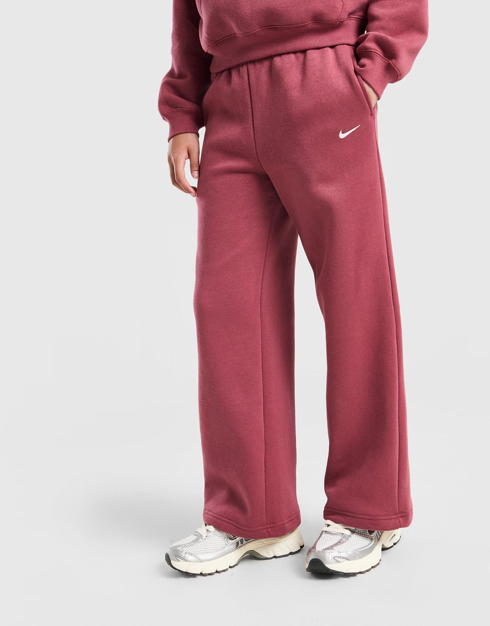 Nike Girls' Studio Fleece Wide Leg Joggers Junior