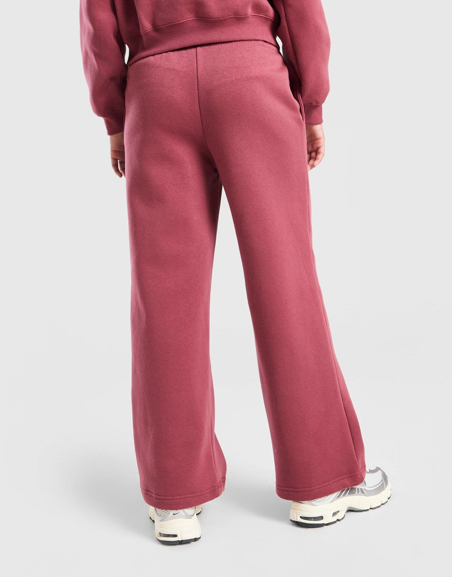 Nike Girls' Studio Fleece Wide Leg Joggers Junior