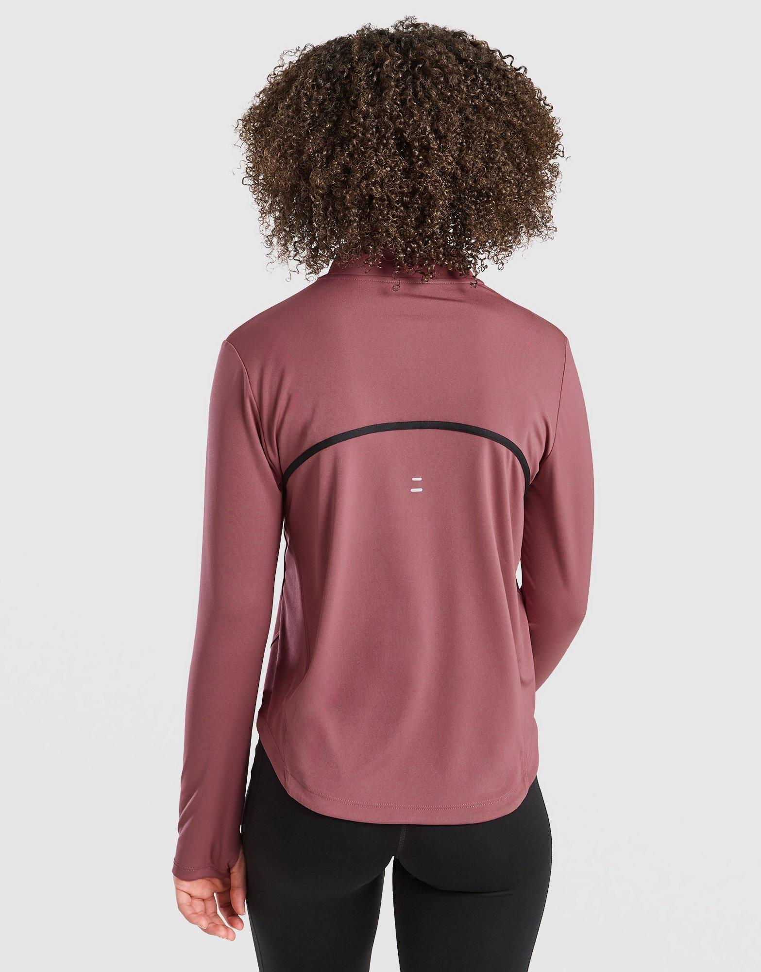 Nike Girls' Long Sleeve 1/2 Zip Top Junior