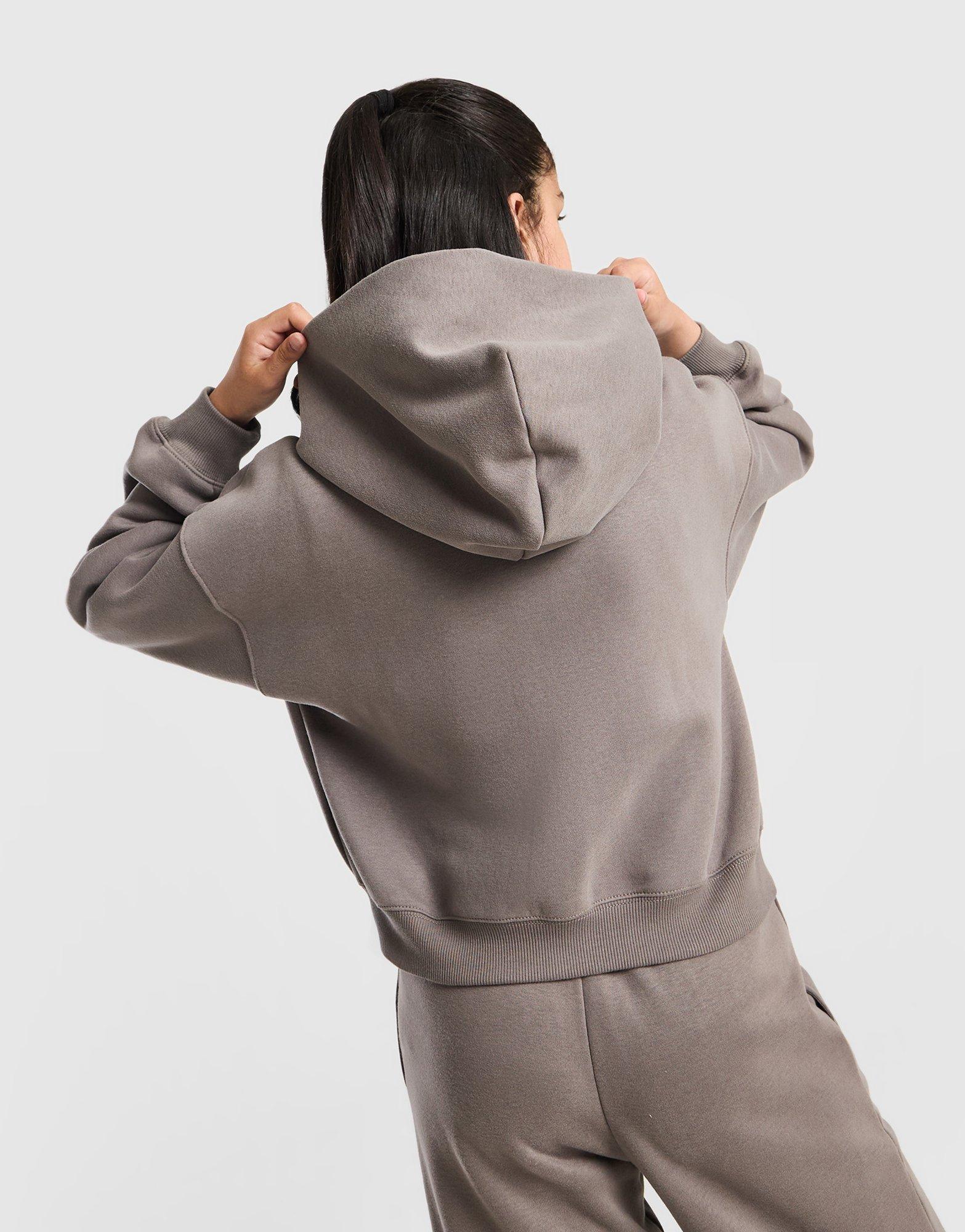 Nike Girls' Studio Fleece Full Zip Hoodie Junior