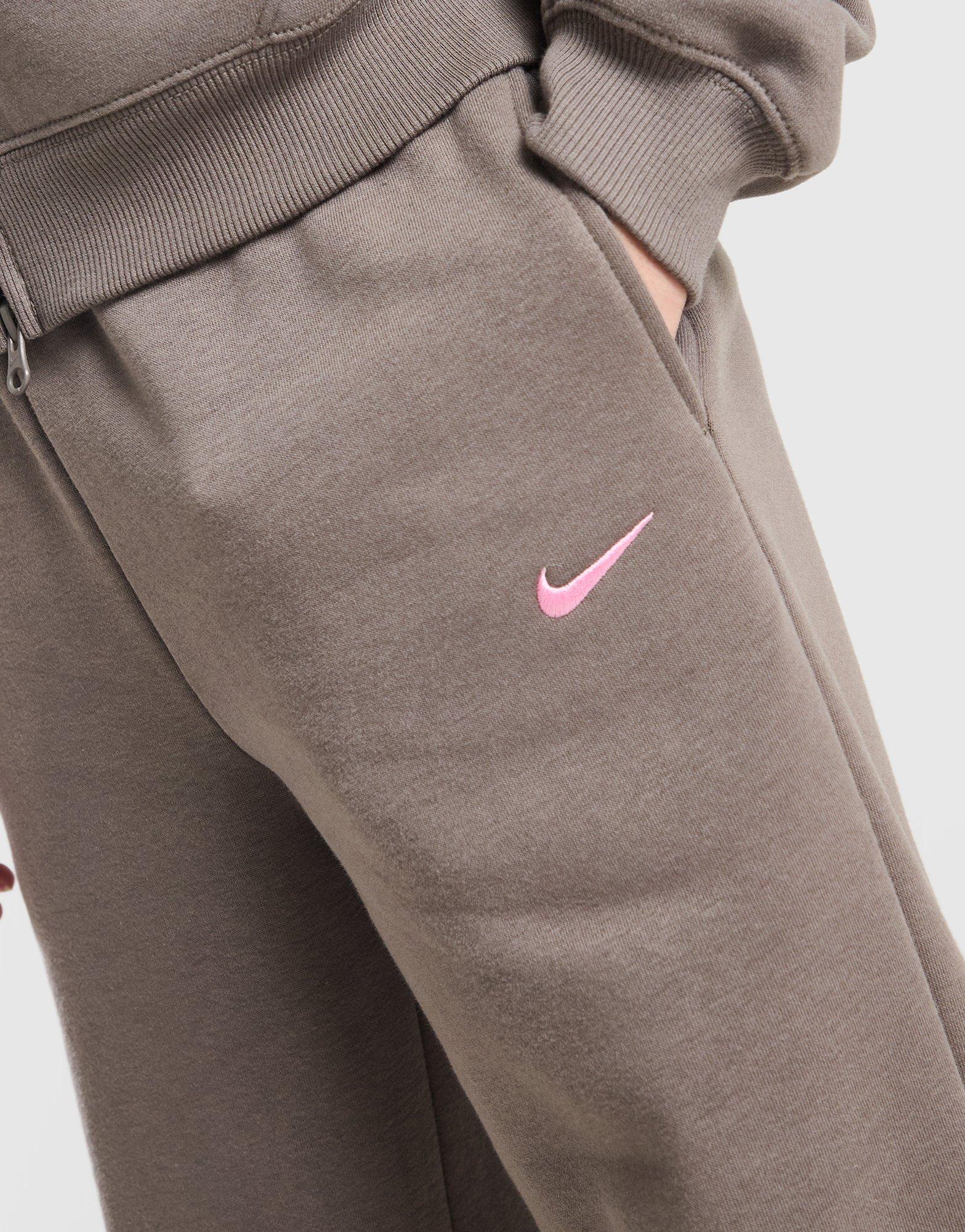 Nike Girls' Studio Fleece Wide Leg Joggers Junior