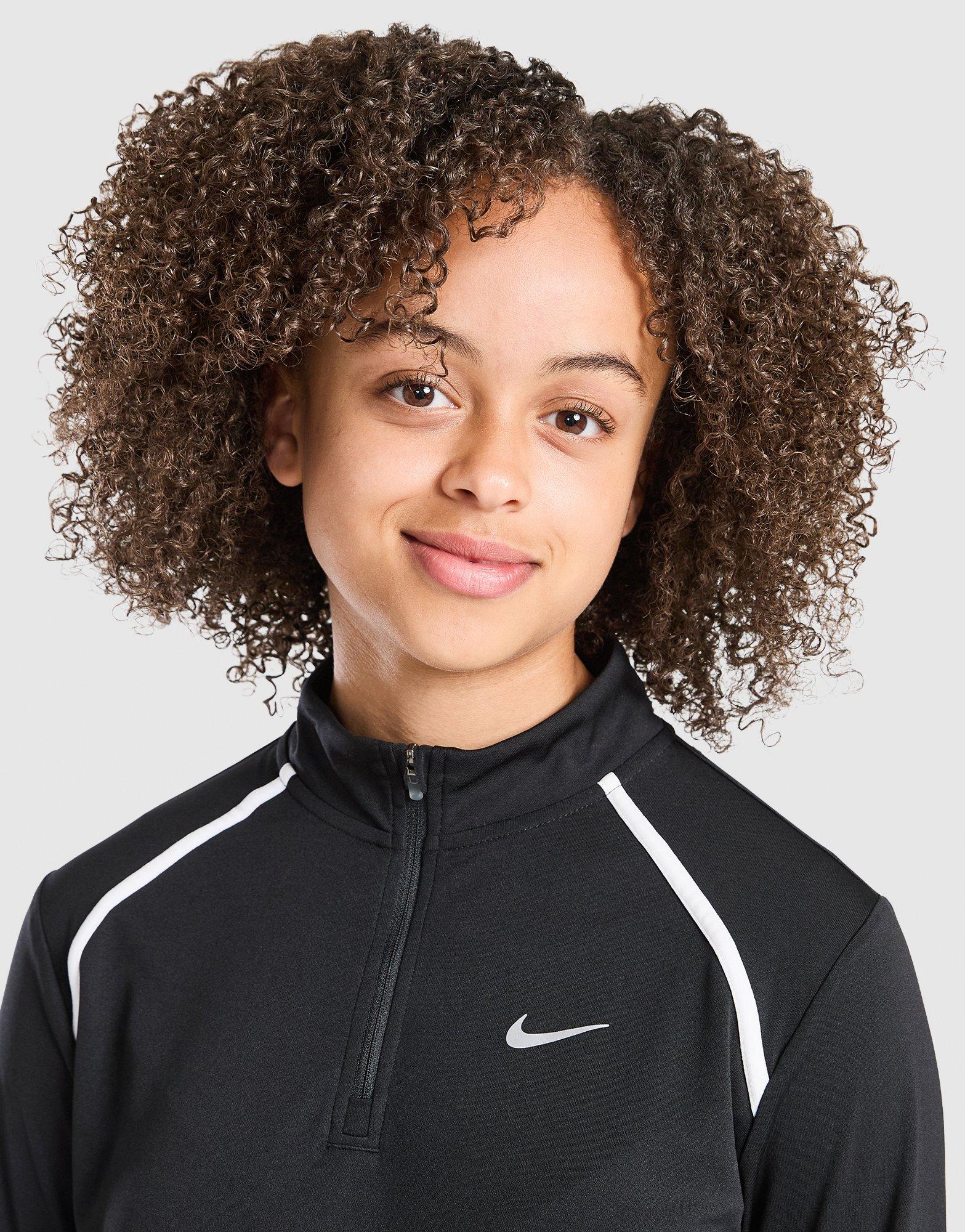 Nike Girls' Long Sleeve 1/2 Zip Top Junior