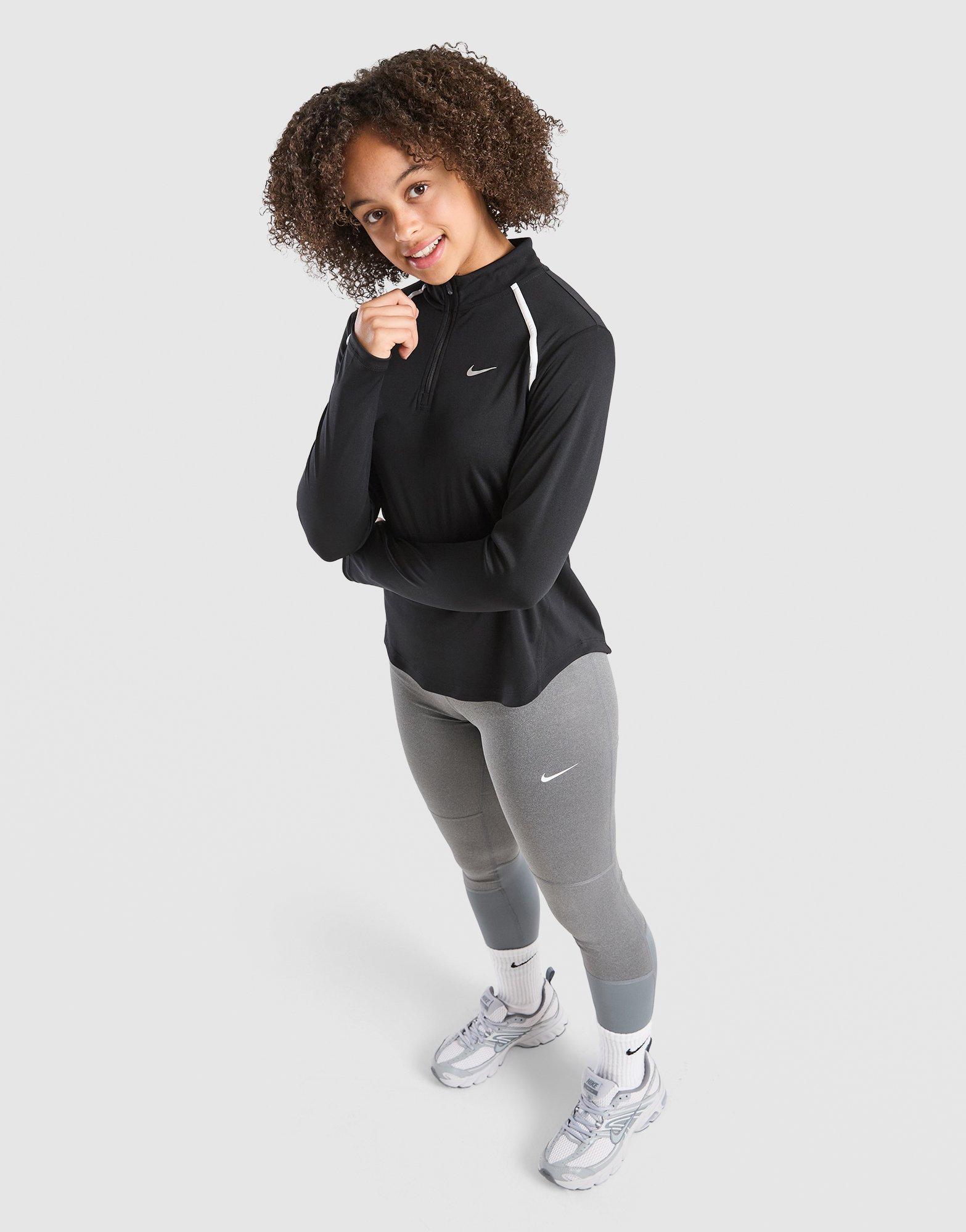 Nike Girls' Long Sleeve 1/2 Zip Top Junior