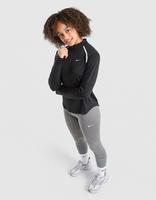Nike Camiseta de manga larga 1/2 Zip Girls' júnior