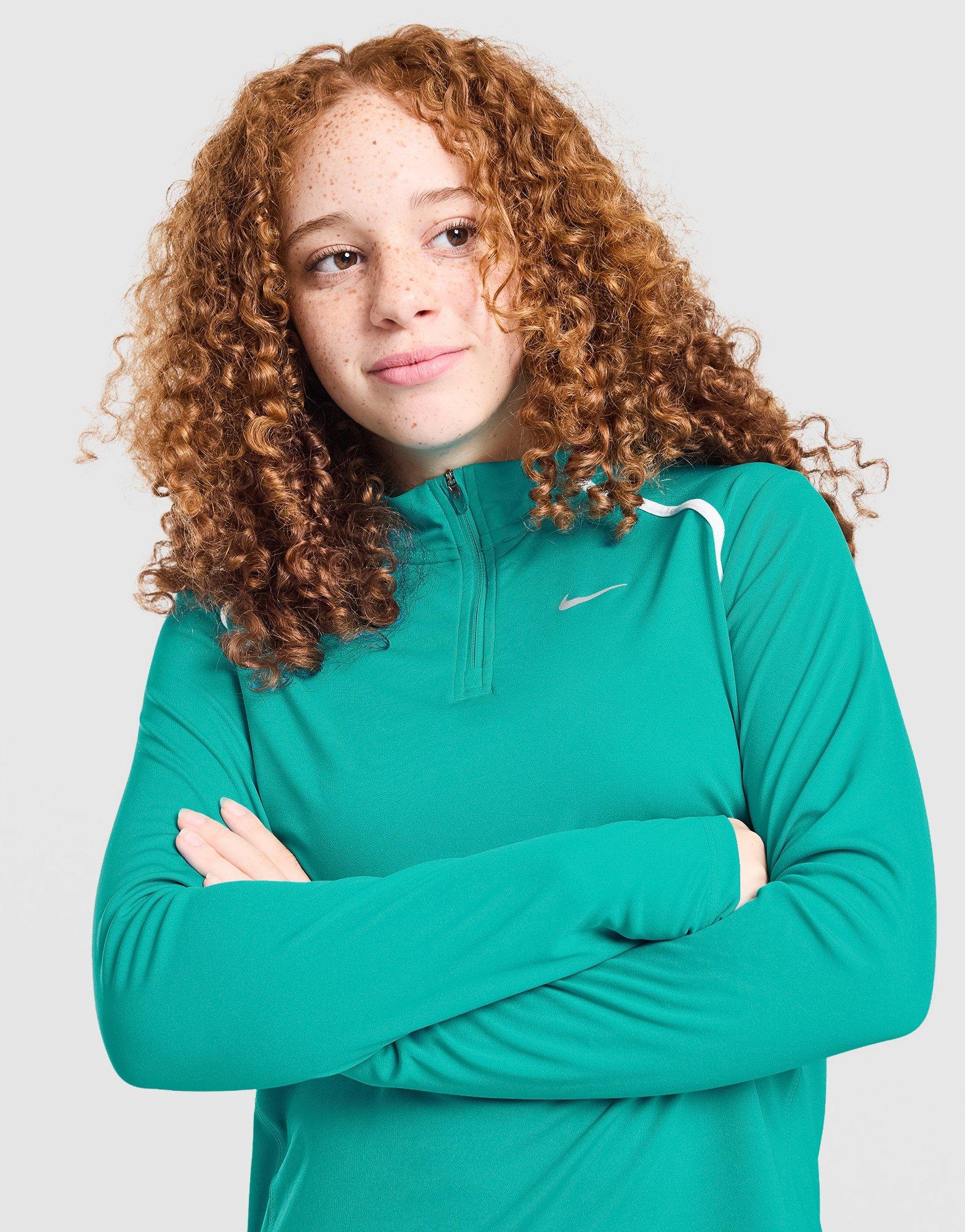 Nike Girls' Long Sleeve 1/2 Zip Top Junior