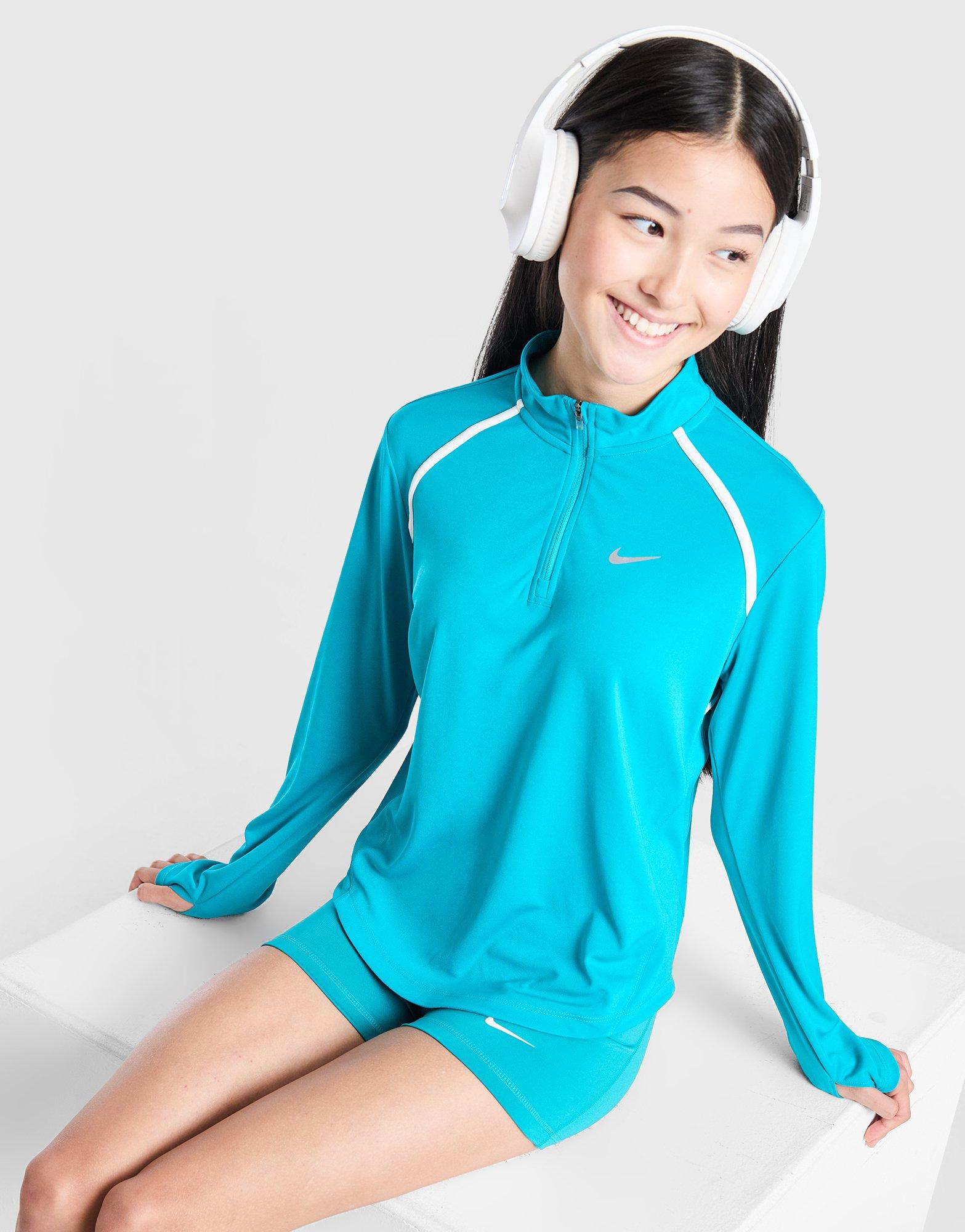 Nike Girls' Long Sleeve 1/2 Zip Top Junior
