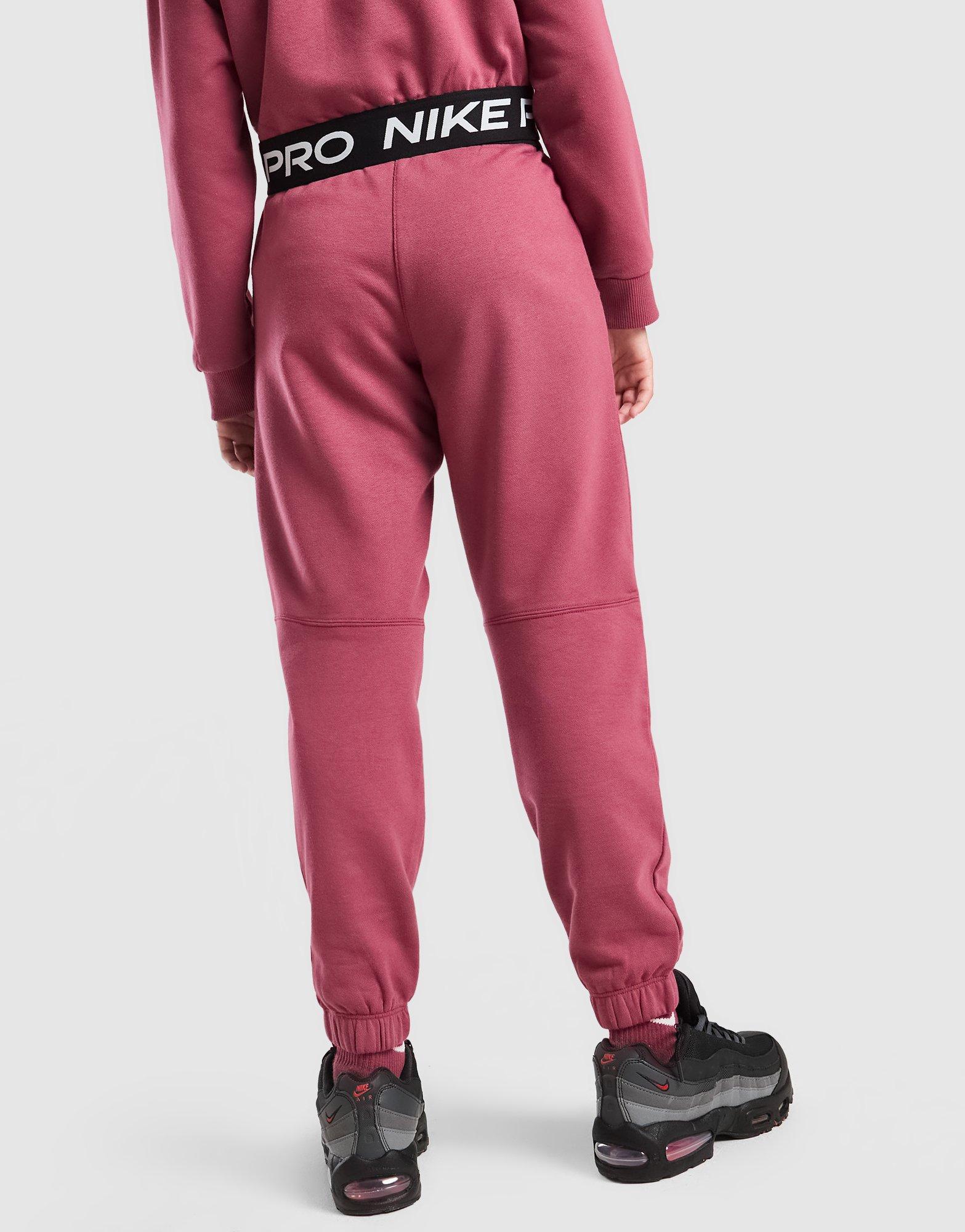 Nike Girls' Pro Dri-FIT Fleece Joggers Junior