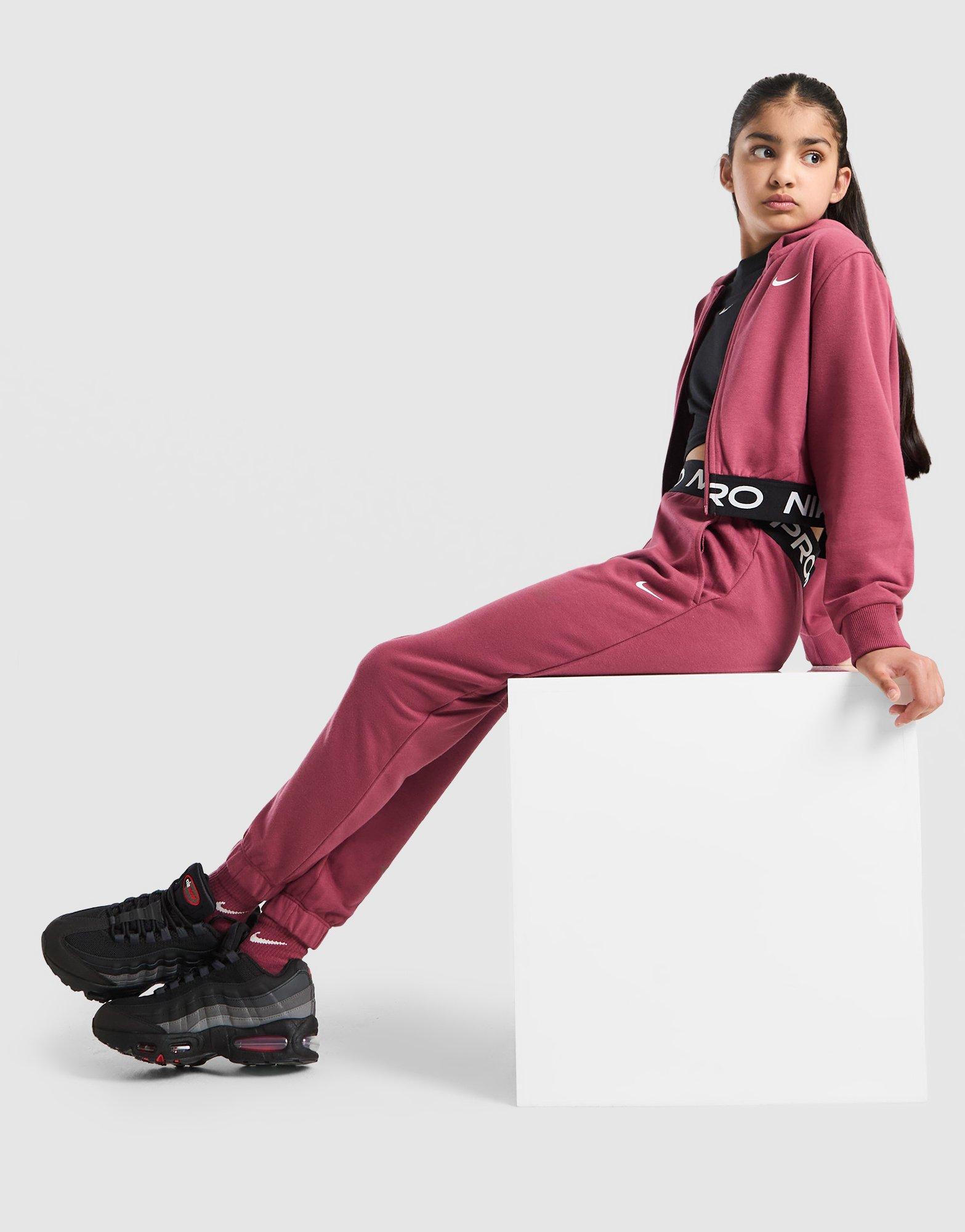 Nike Girls' Pro Dri-FIT Fleece Joggers Junior