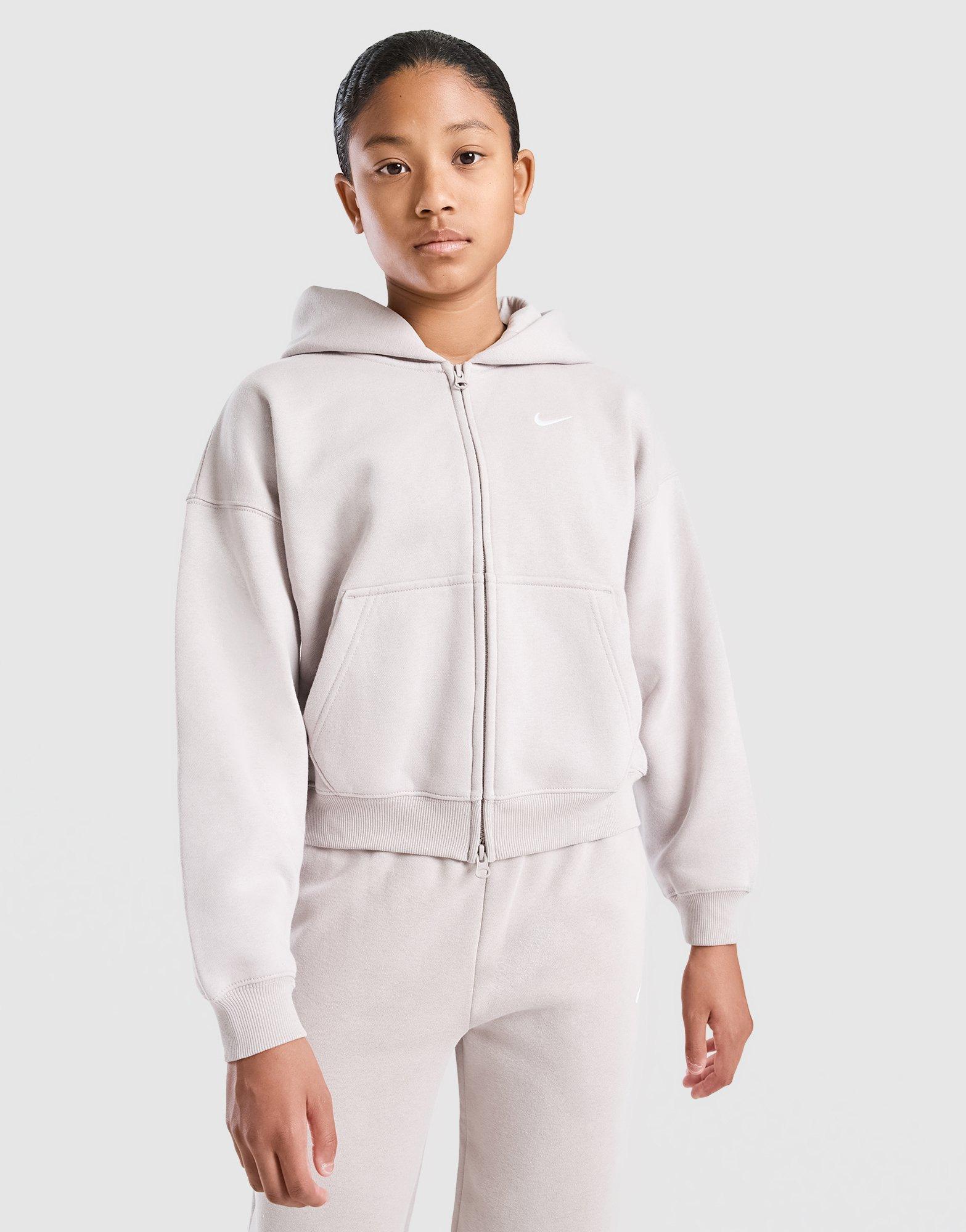 Nike Girls' Studio Fleece Full Zip Hoodie Junior