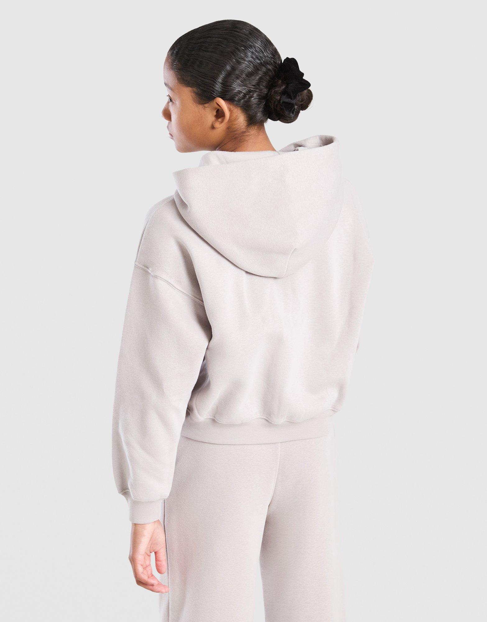 Nike Girls' Studio Fleece Full Zip Hoodie Junior