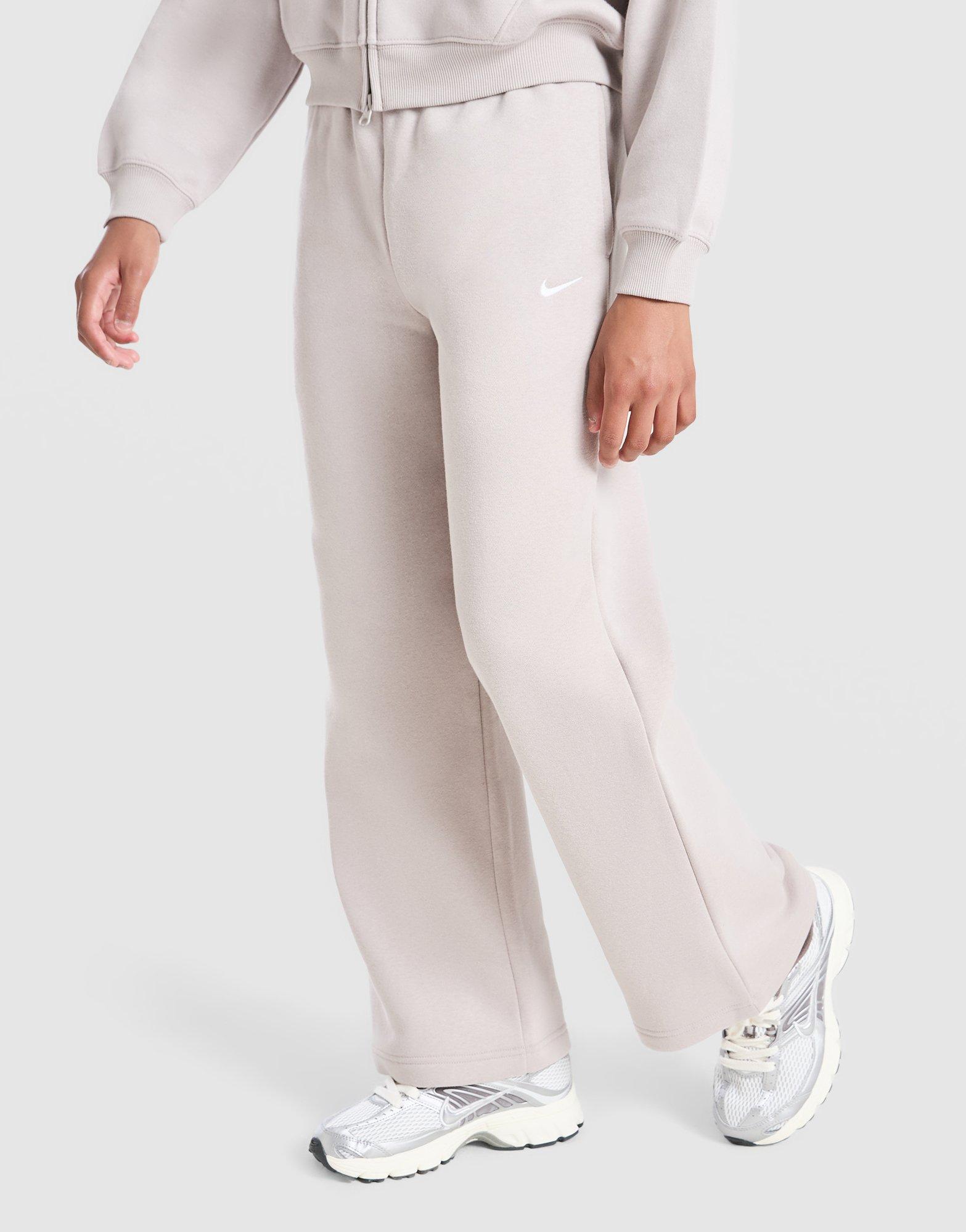 Nike Girls' Studio Fleece Wide Leg Joggers Junior