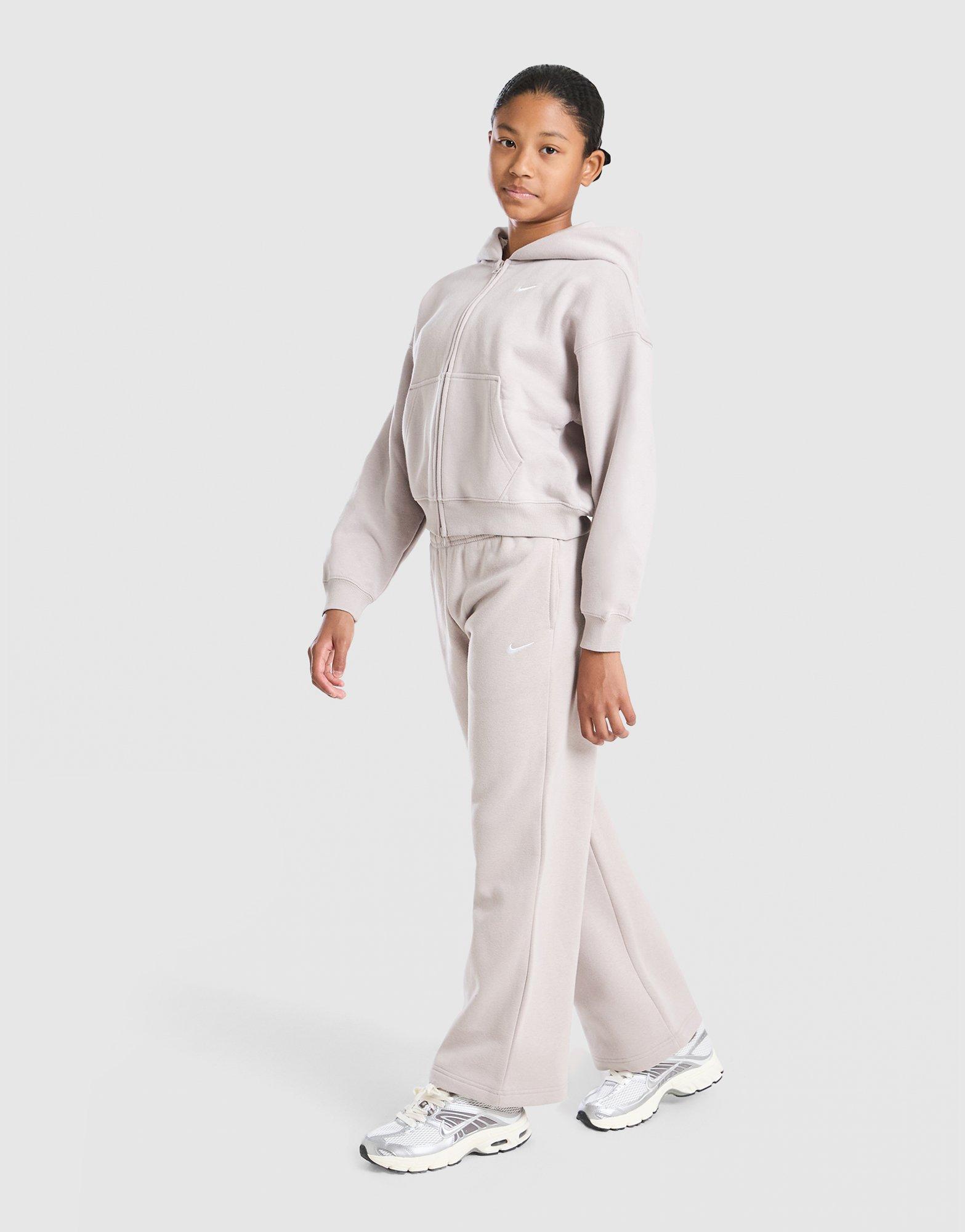 Nike Girls' Studio Fleece Wide Leg Joggers Junior
