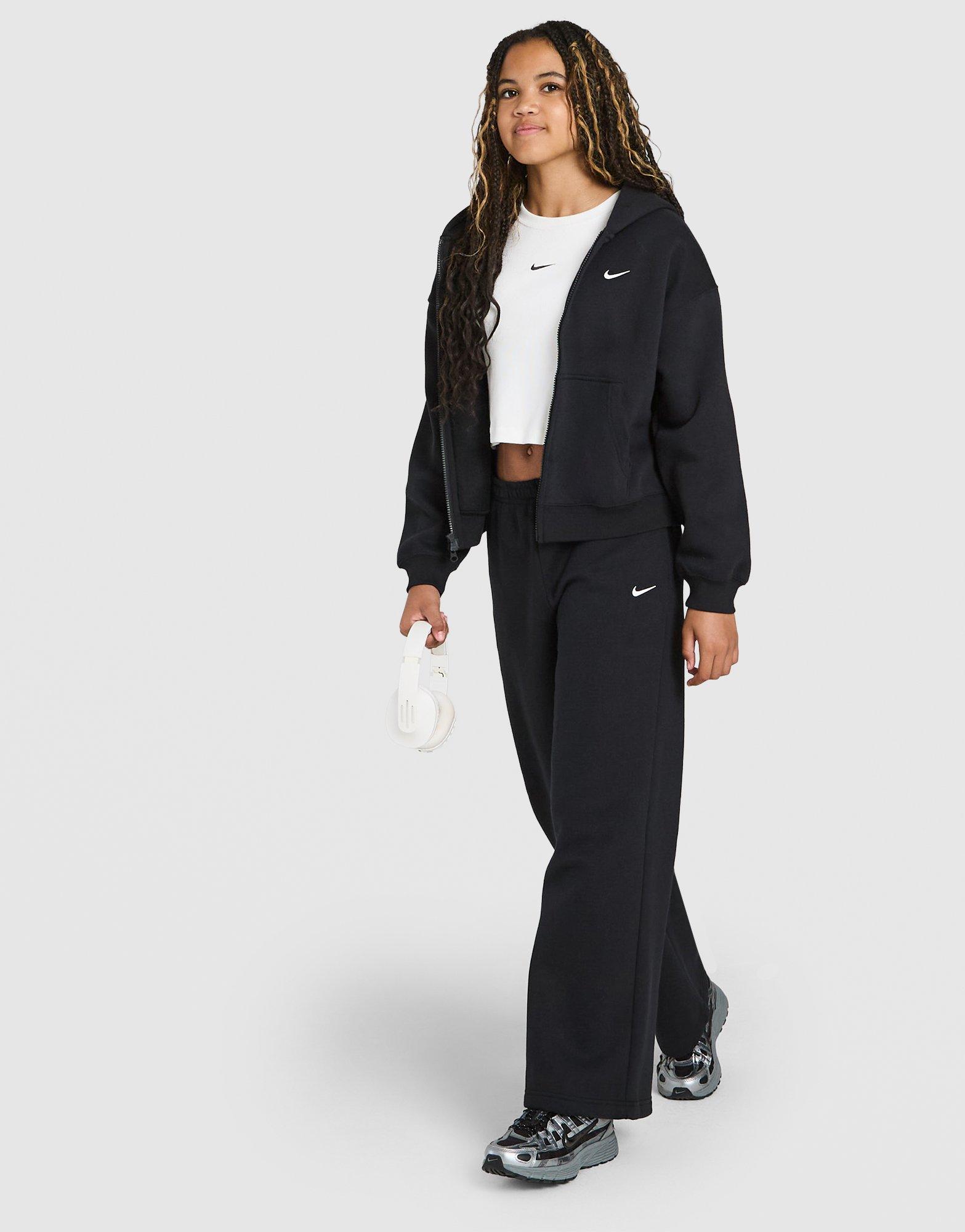 Nike Girls' Studio Fleece Wide Leg Joggers Junior