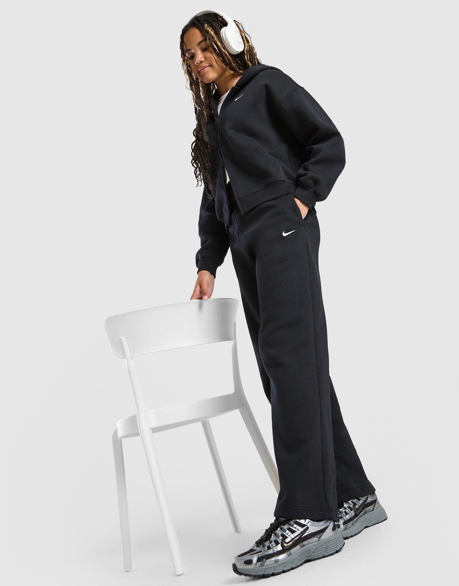 Nike Girls' Studio Fleece Wide Leg Joggers Junior
