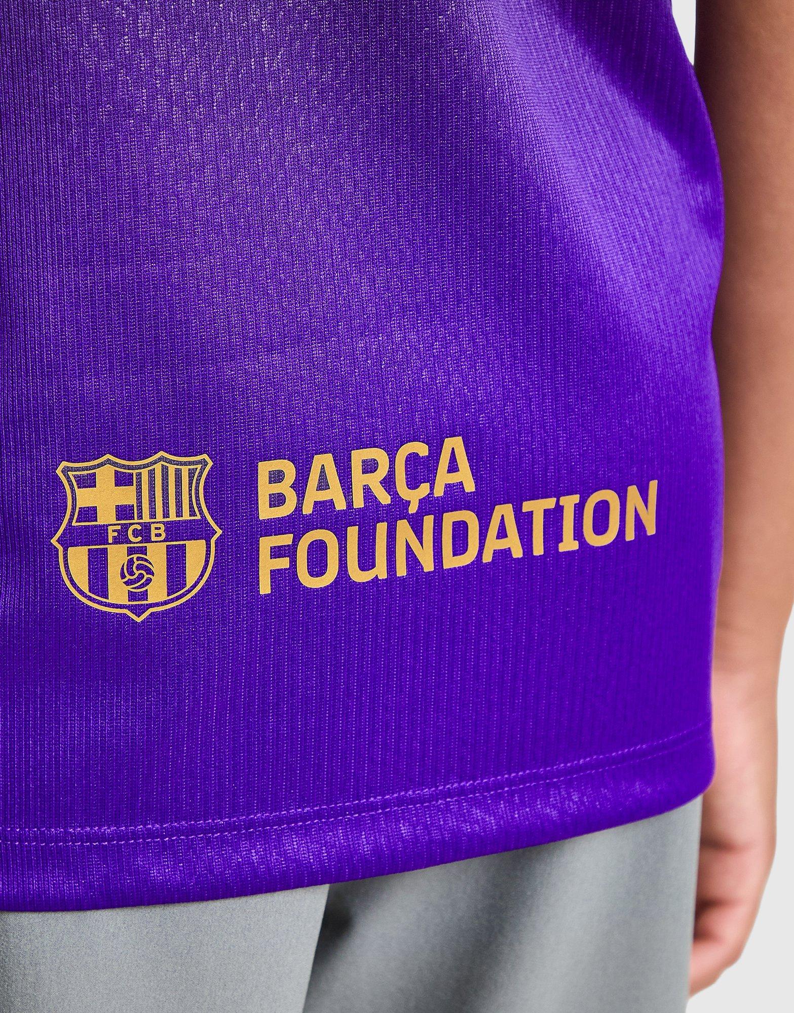 Nike FC Barcelona 2026/27 Away Shirt Junior