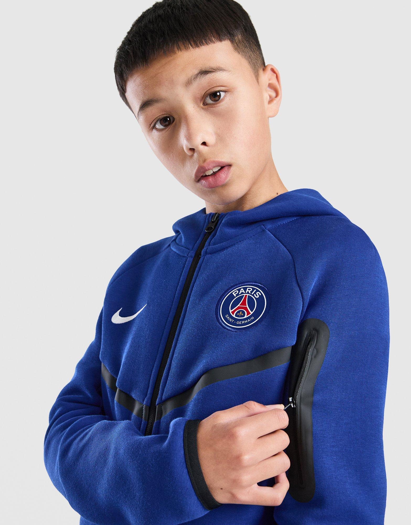 Nike Paris Saint Germain Tech Fleece Hoodie Kinder