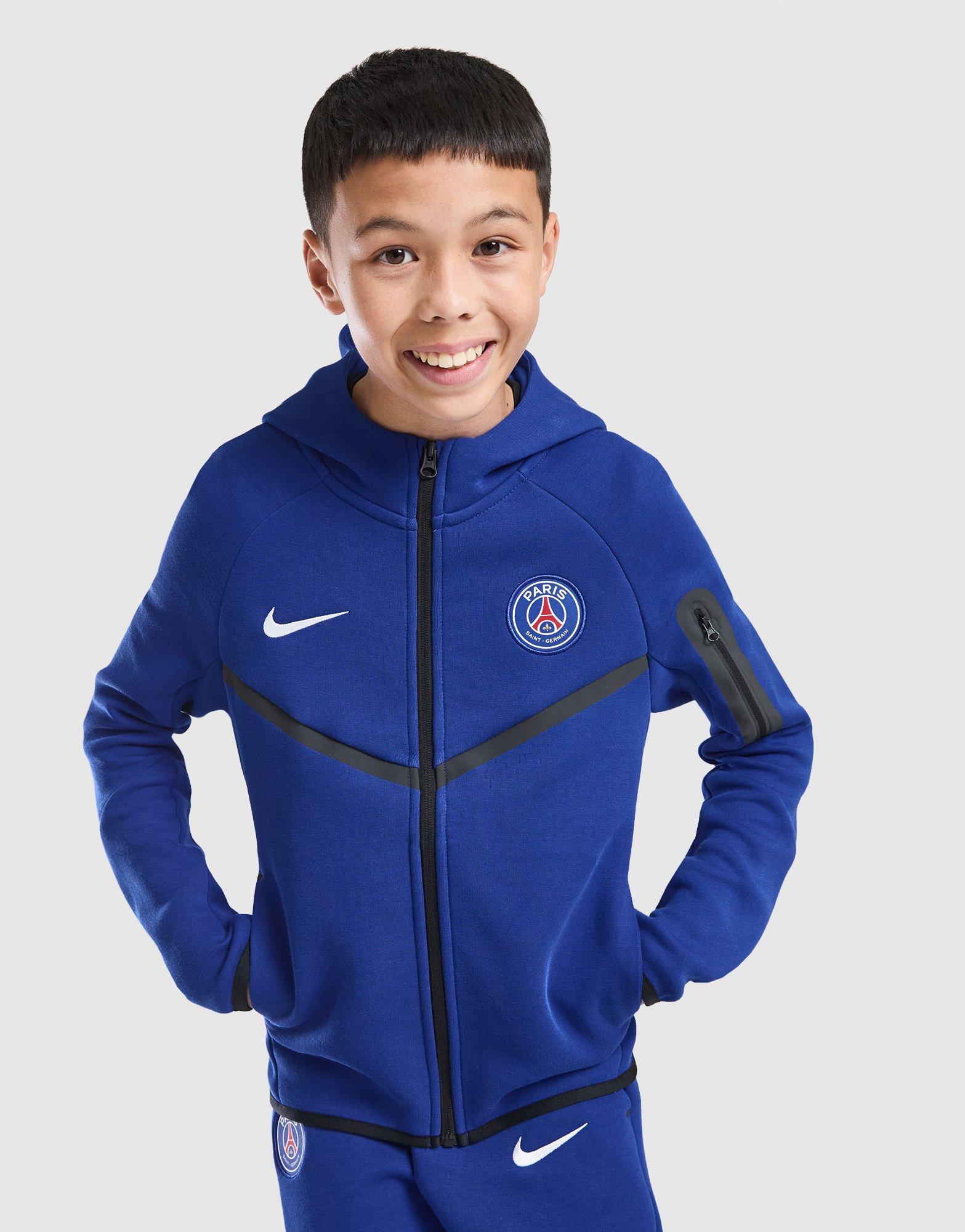 Nike Paris Saint Germain Tech Fleece Hoodie Junior