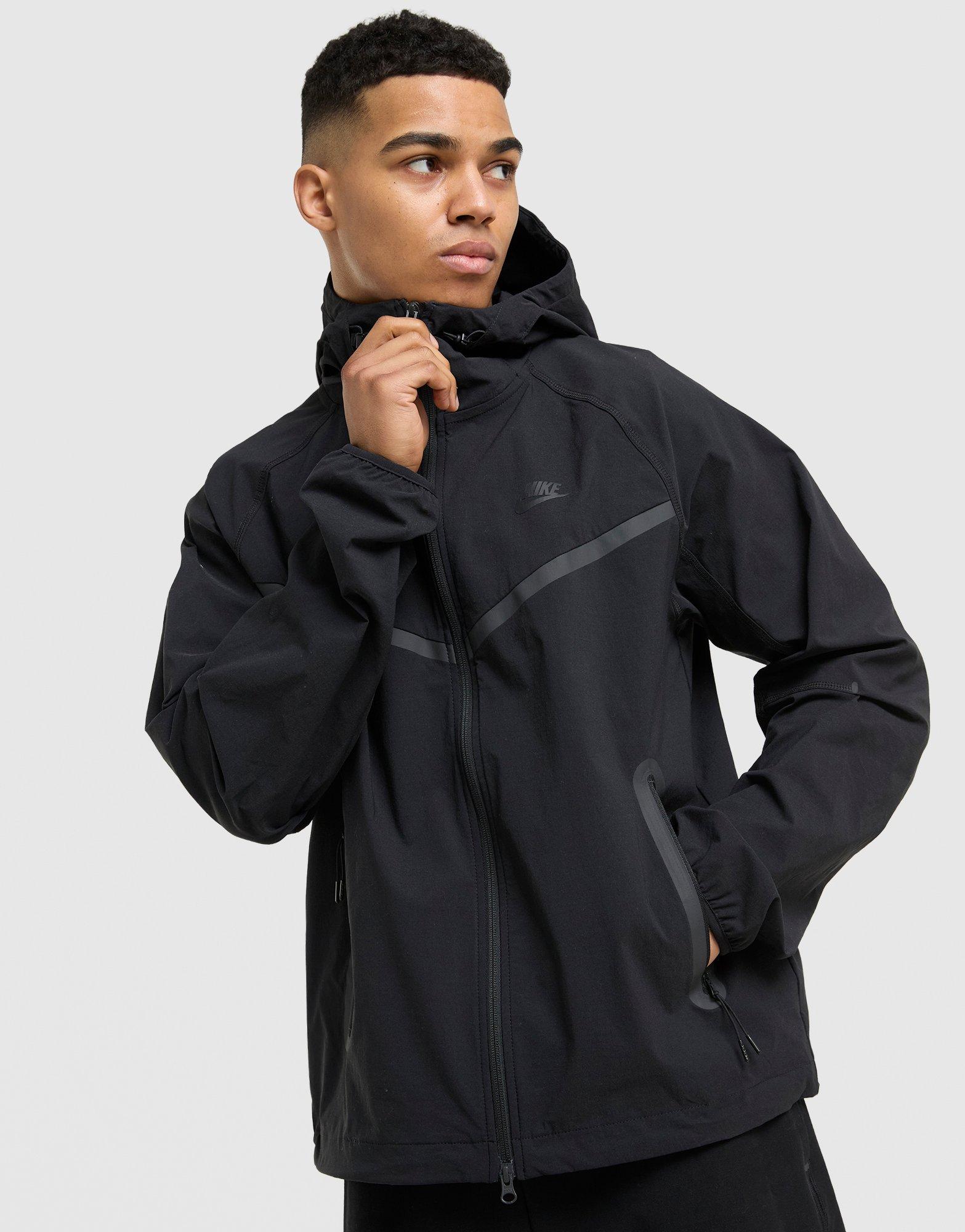 Nike Giacca Sportiva con Cappuccio Tech Woven Full Zip