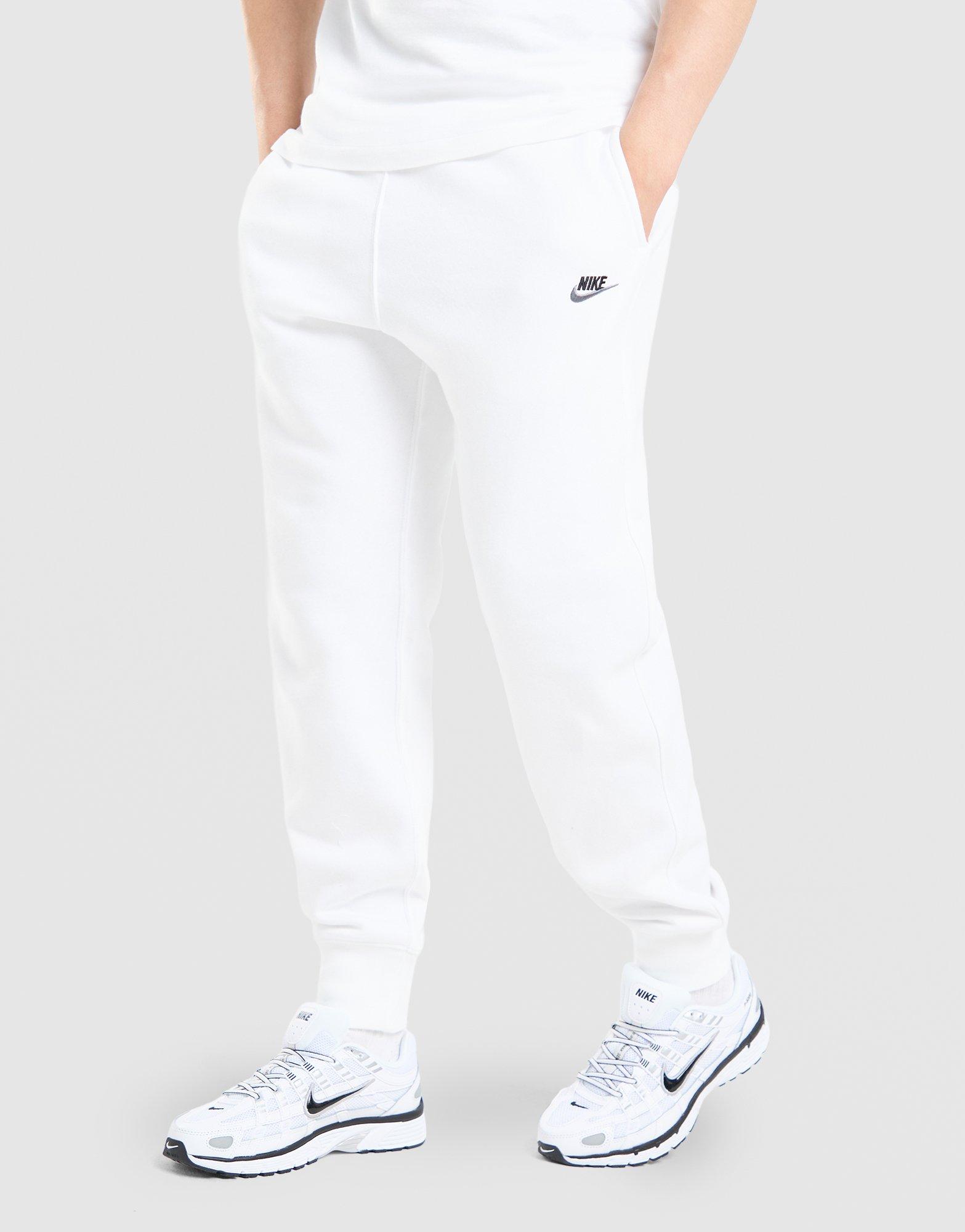 Nike Herenbroek van geborstelde fleece met boorden Club