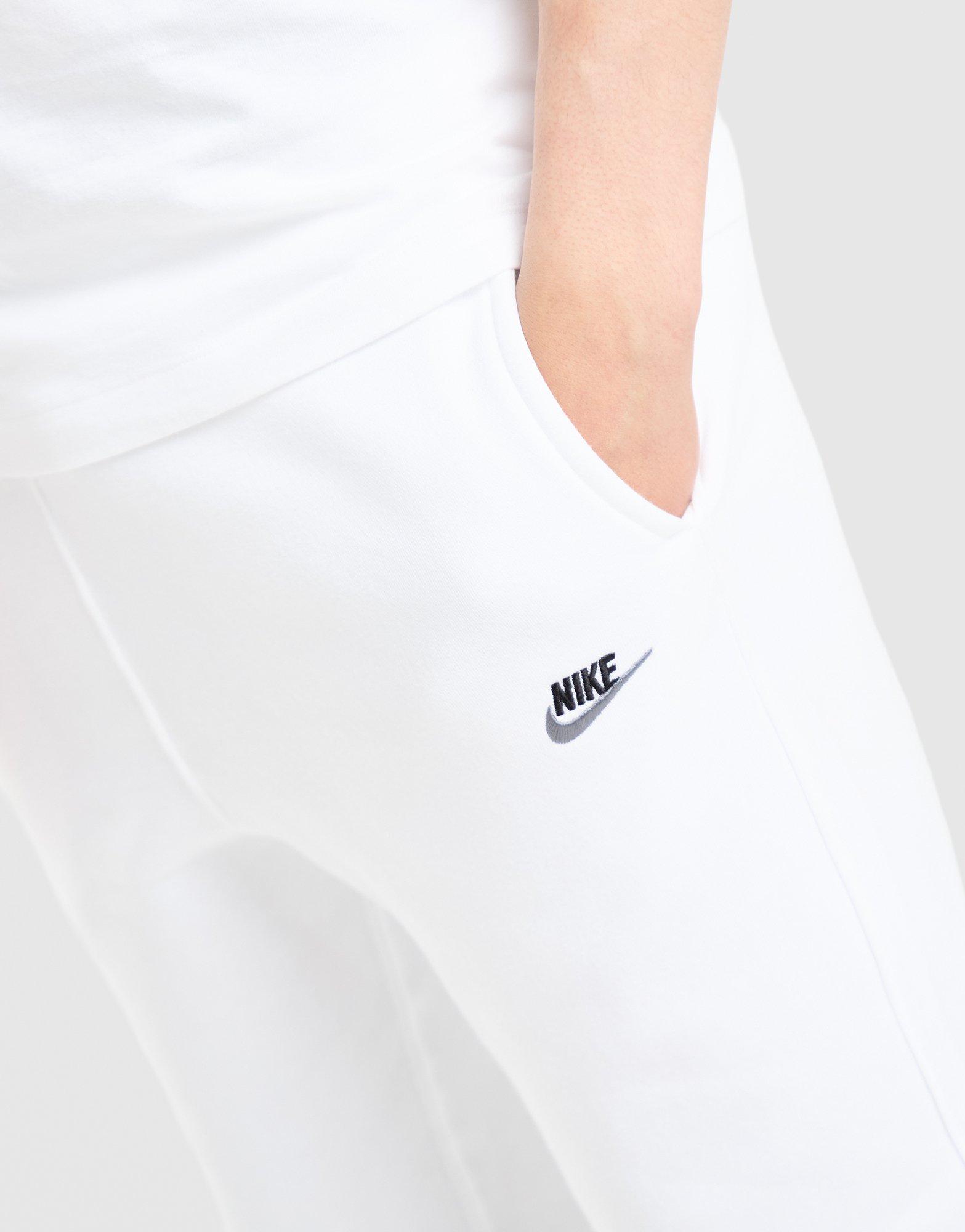 Nike Herenbroek van geborstelde fleece met boorden Club