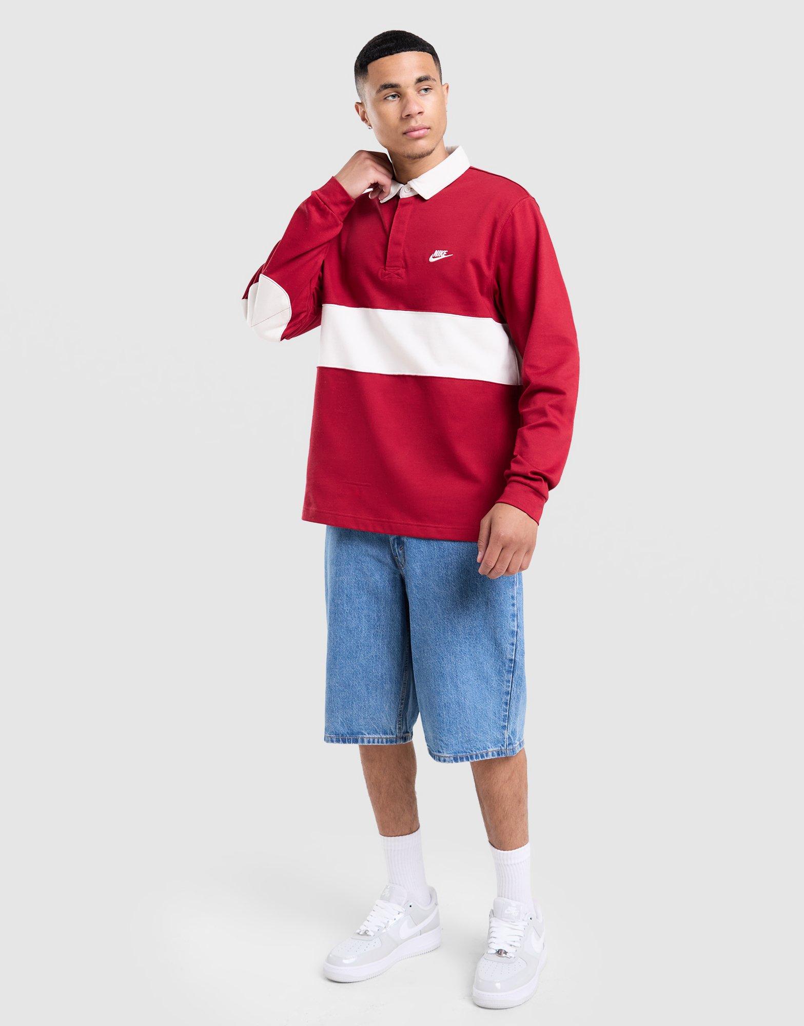 Nike Rugby Long Sleeve Polo Shirt