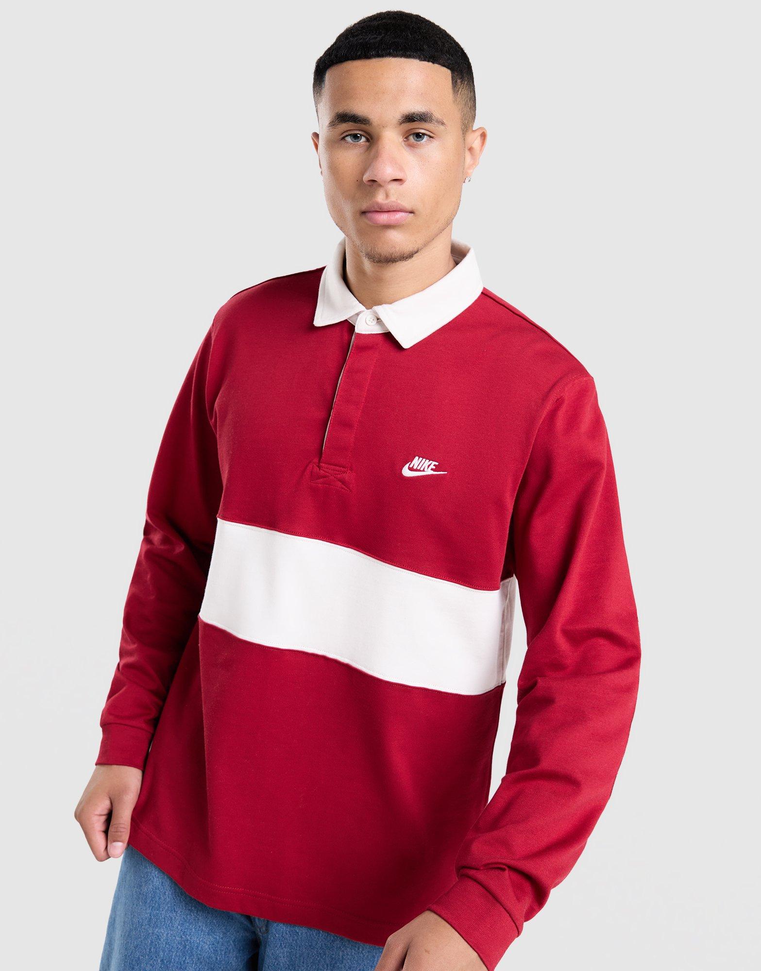 Nike Rugby Long Sleeve Polo Shirt