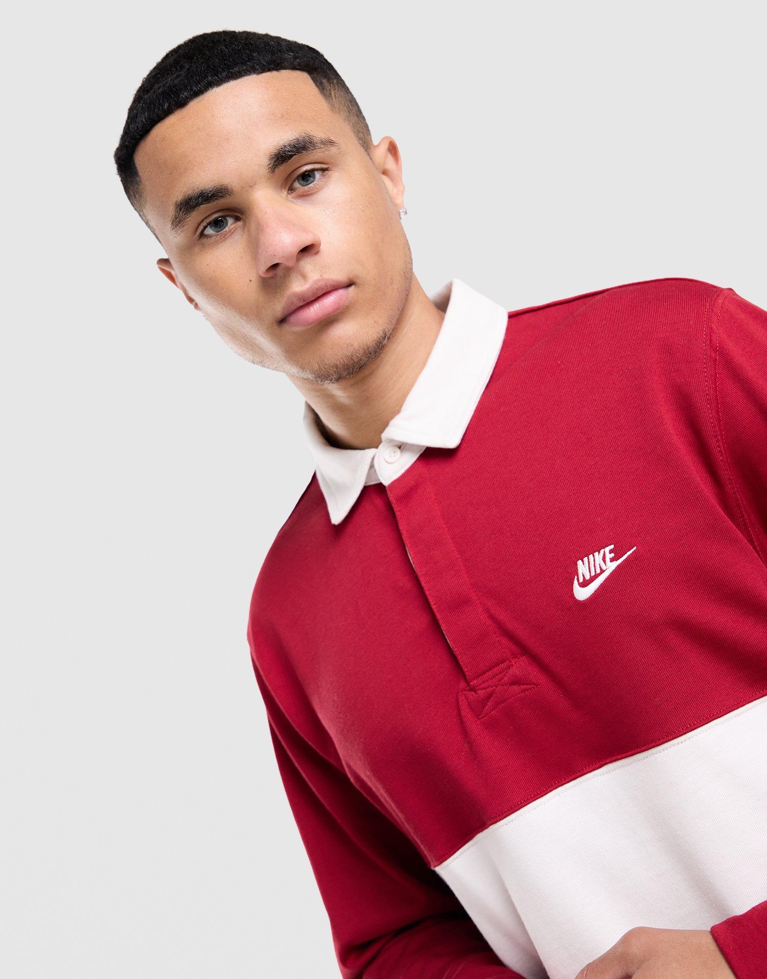 Nike Rugby Long Sleeve Polo Shirt