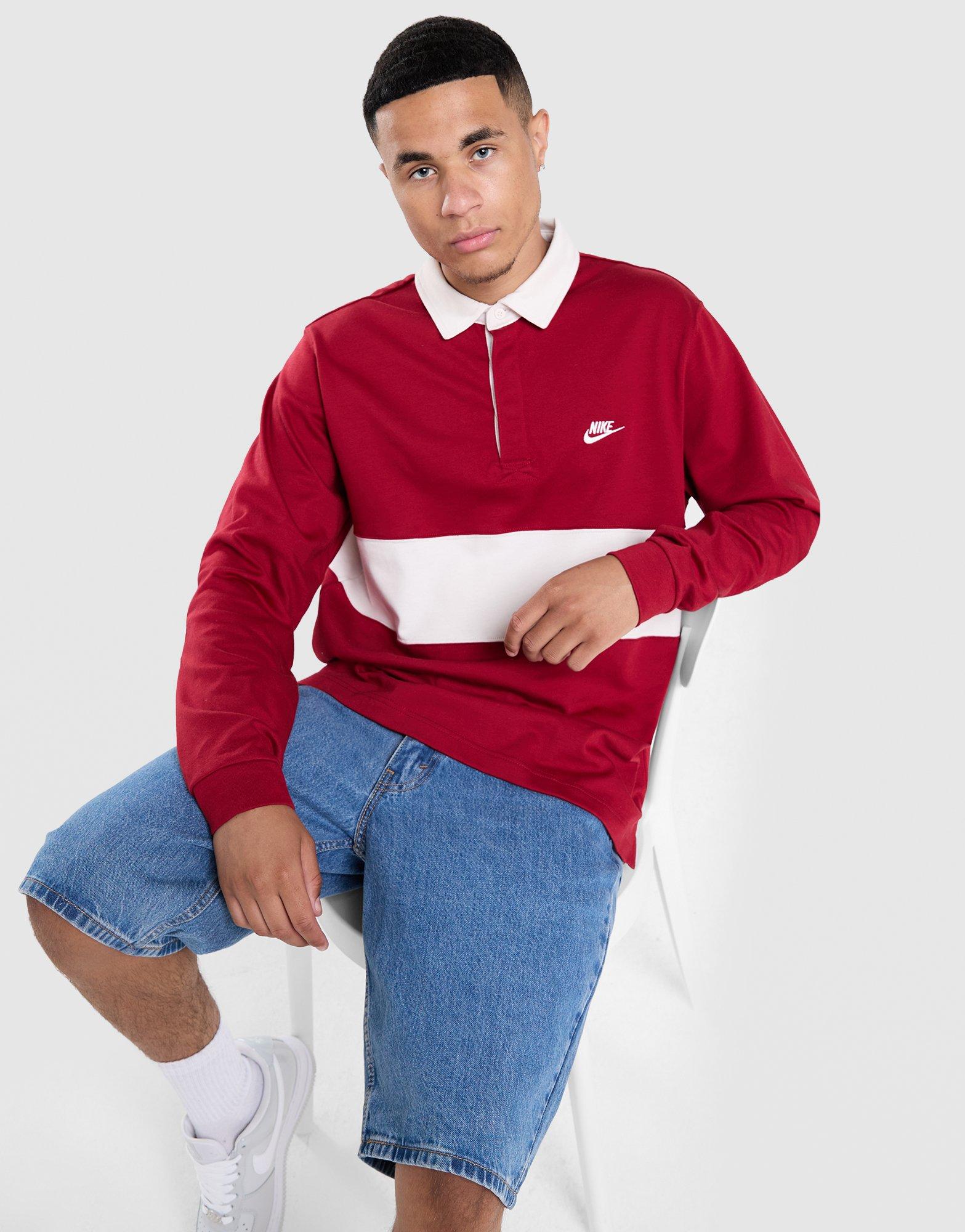 Nike Rugby Long Sleeve Polo Shirt