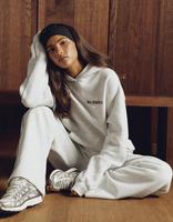 Nike Oversized hoodie voor dames Studio Fleece middelzwaar