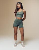 Nike Training Gym Life Swoosh 5" V Waist Bike Shorts
