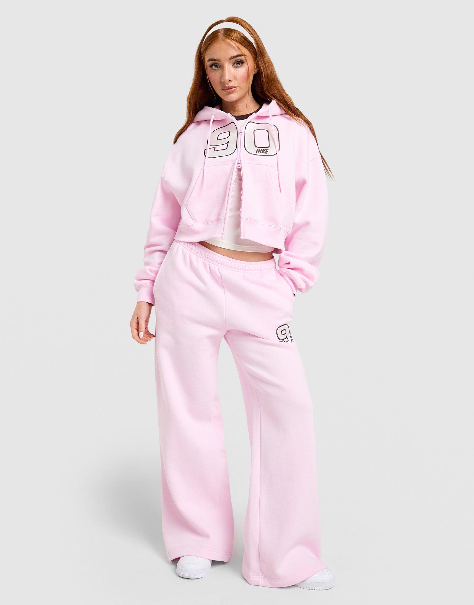 Nike Studio 90 Oversized Crop Full-Zip Hoodie