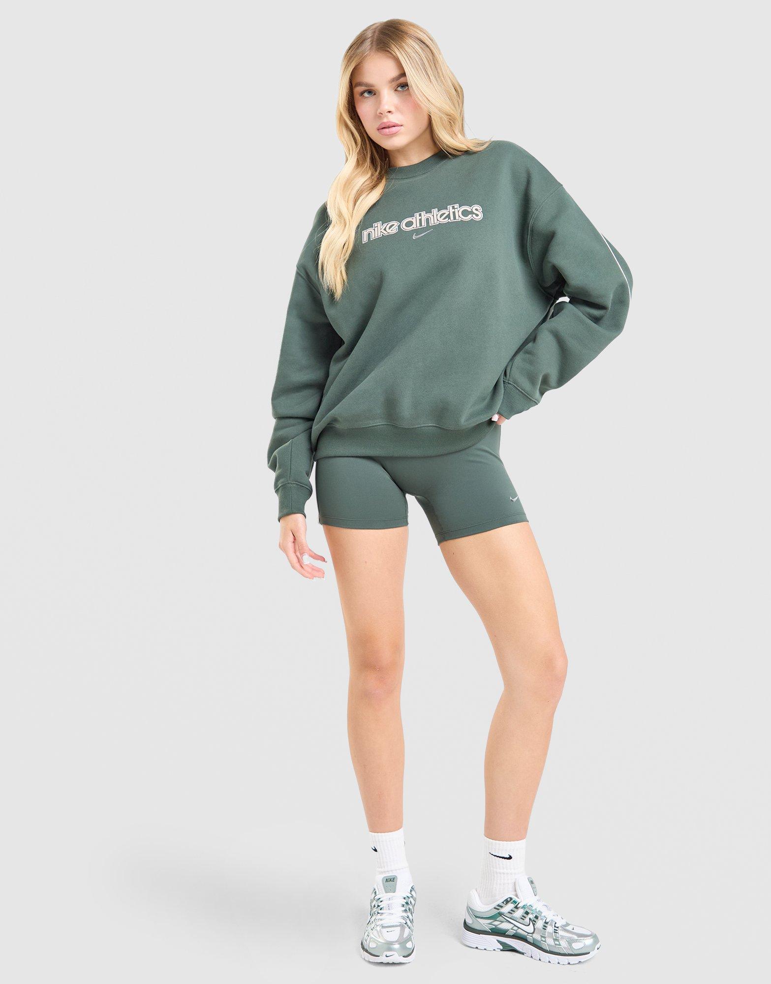 Nike Gym Life Swoosh Oversized Crew Sweatshirt