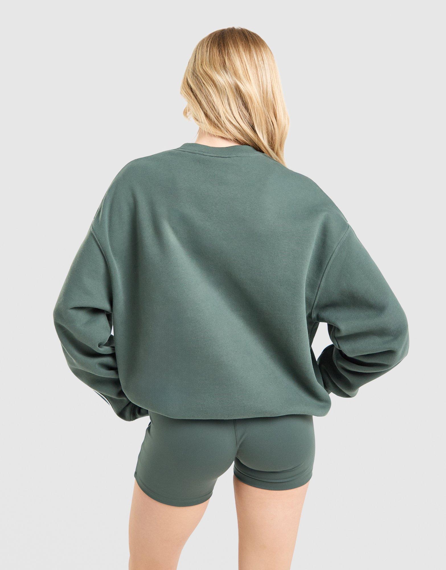Nike Gym Life Swoosh Oversized Crew Sweatshirt