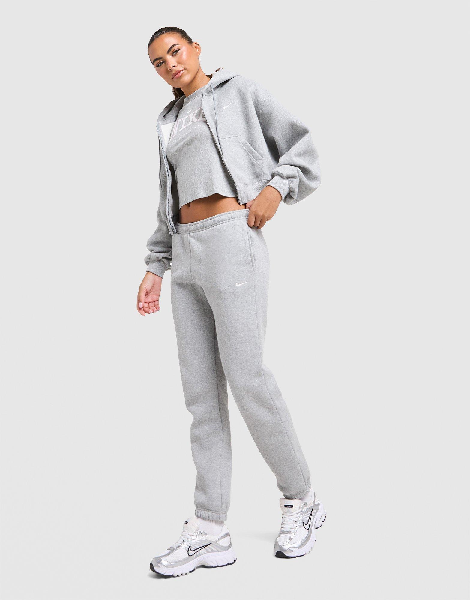 Nike Sweat à capuche court Studio Fleece zippé